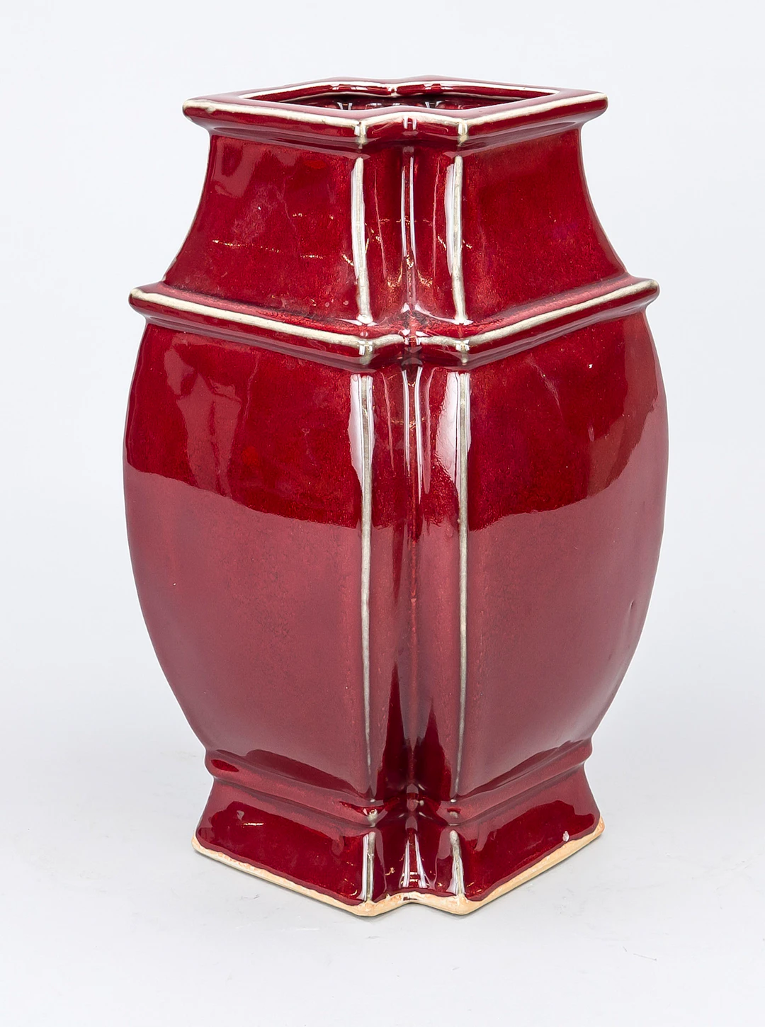 Monochrome Vase, 20. Jh., doppelt