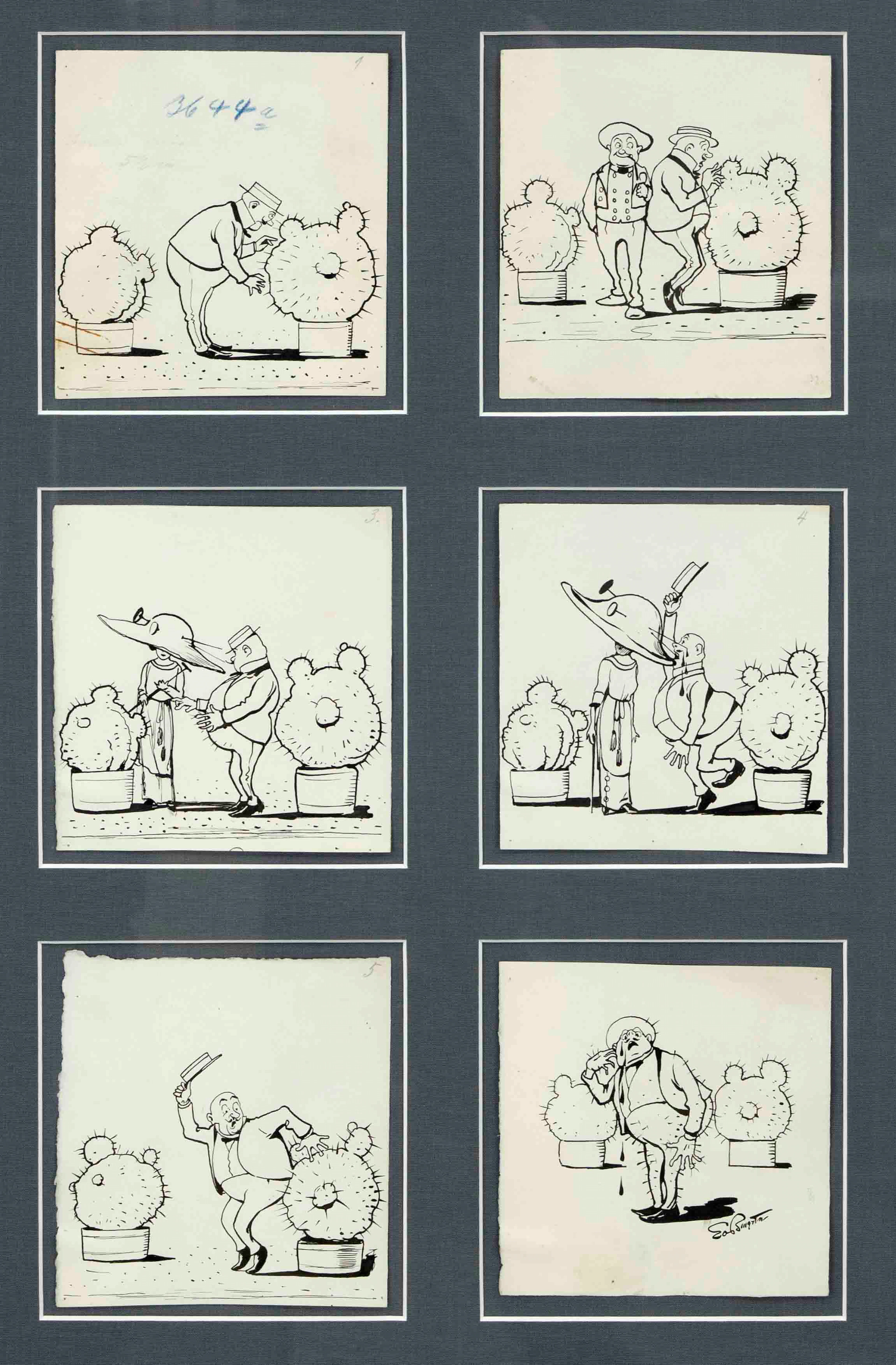 Unidentifizierter Karikaturist 1.