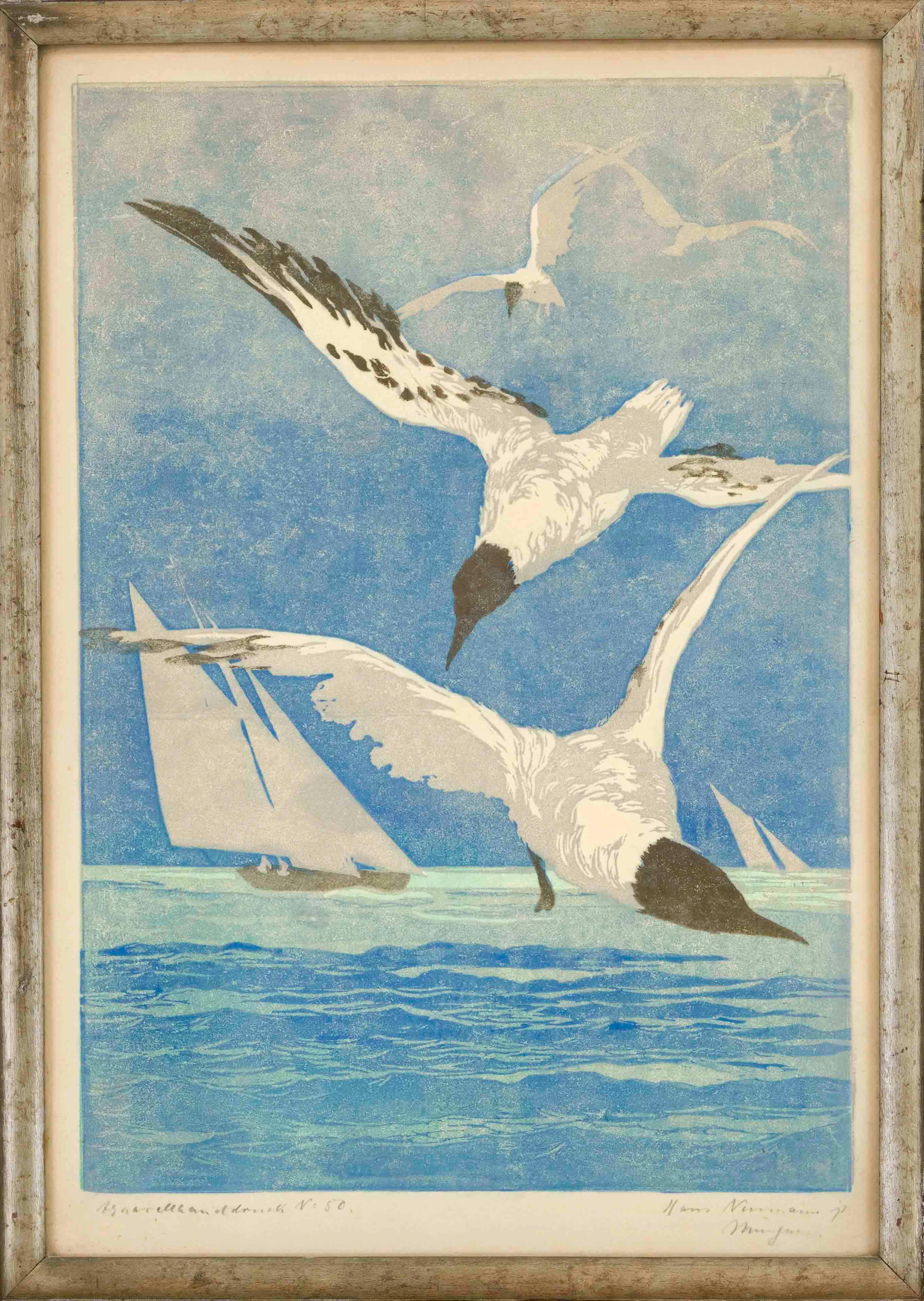 Hans Neumann (1873-1957), Möwen u