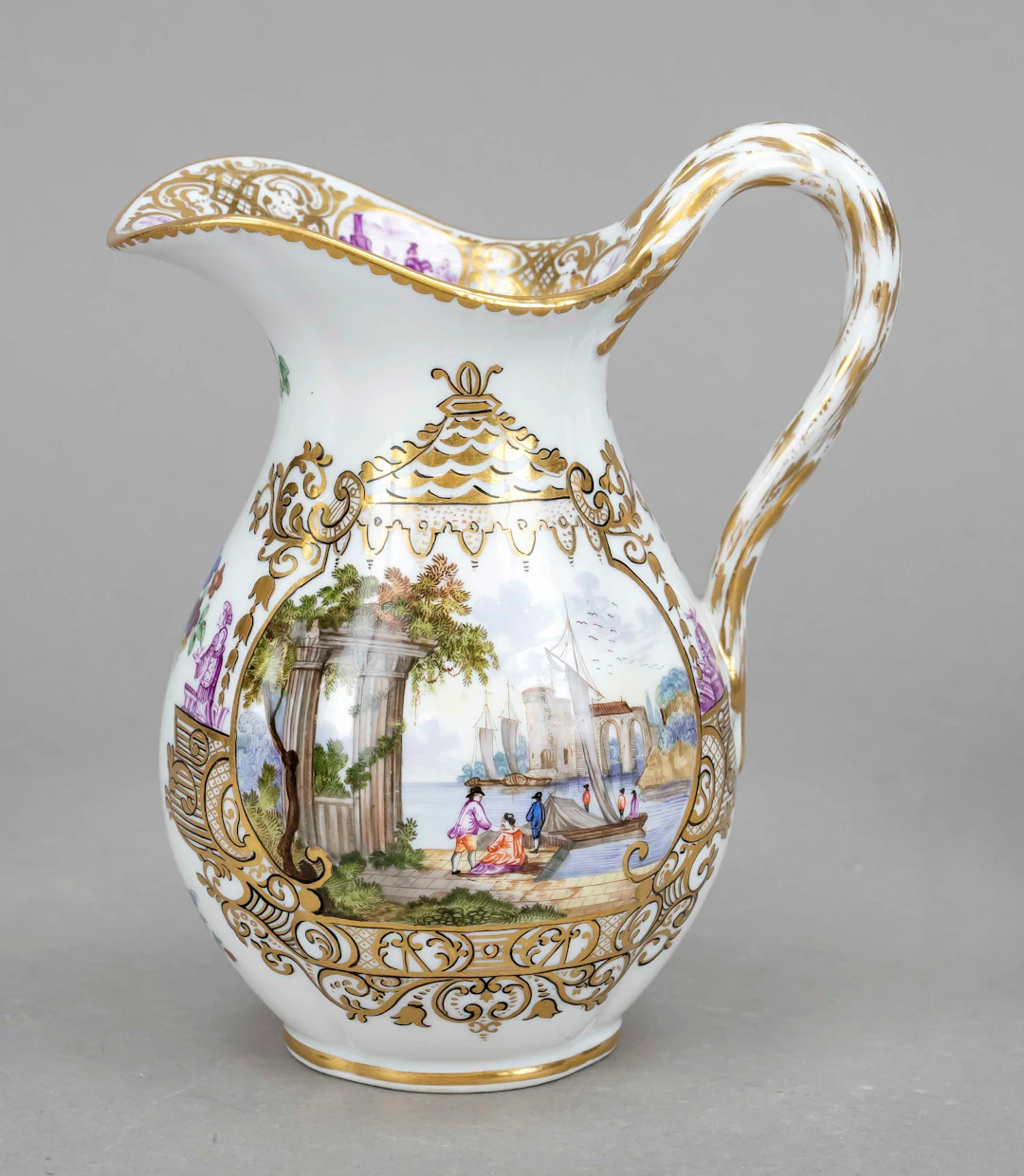 Sahnekännchen, Meissen, Knaufschw
