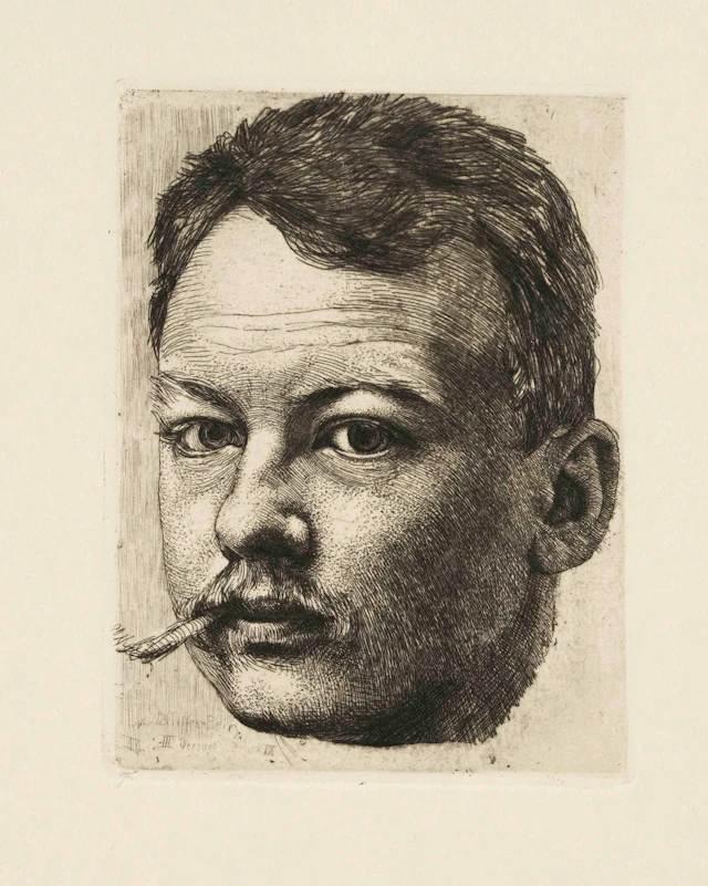 Karl Stauffer-Bern (1857-1891), S