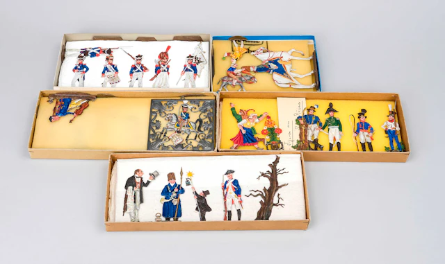 Konvolut Zinnfiguren, 19./20. Jh.