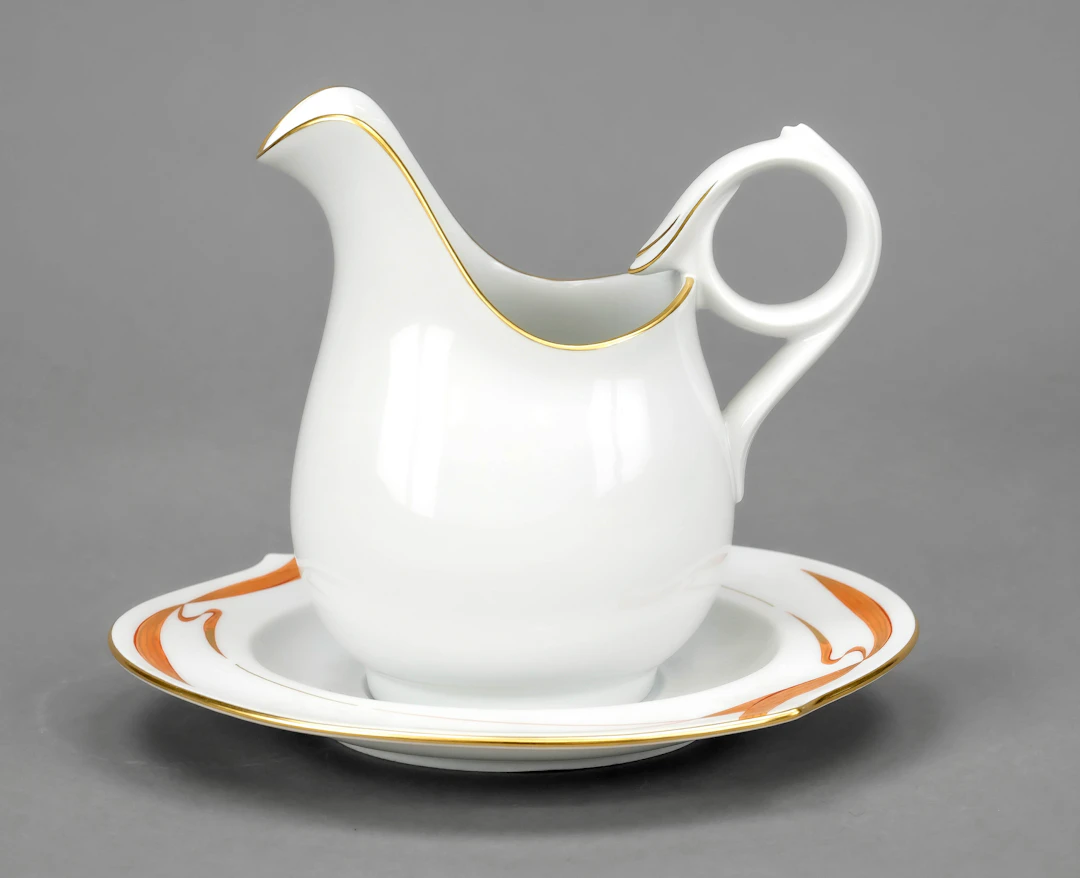 Sauciere mit Unterschale, Meissen