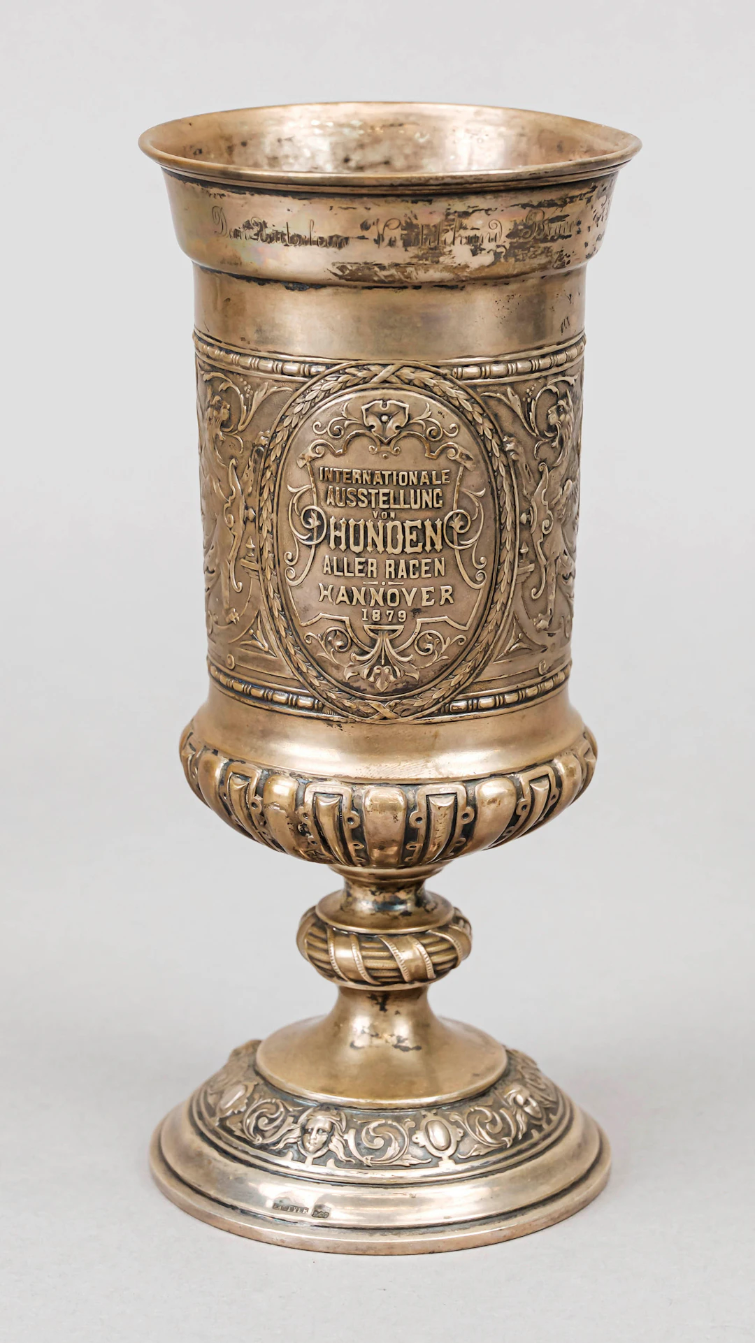 Pokal, Deutsch, um 1880, Juwelier