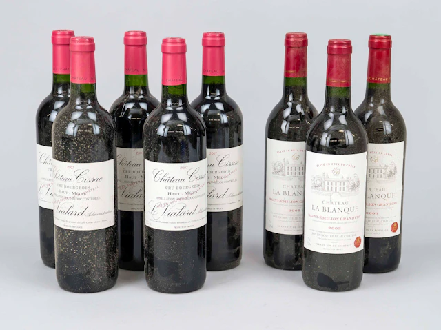12 Flaschen französischer Rotwein