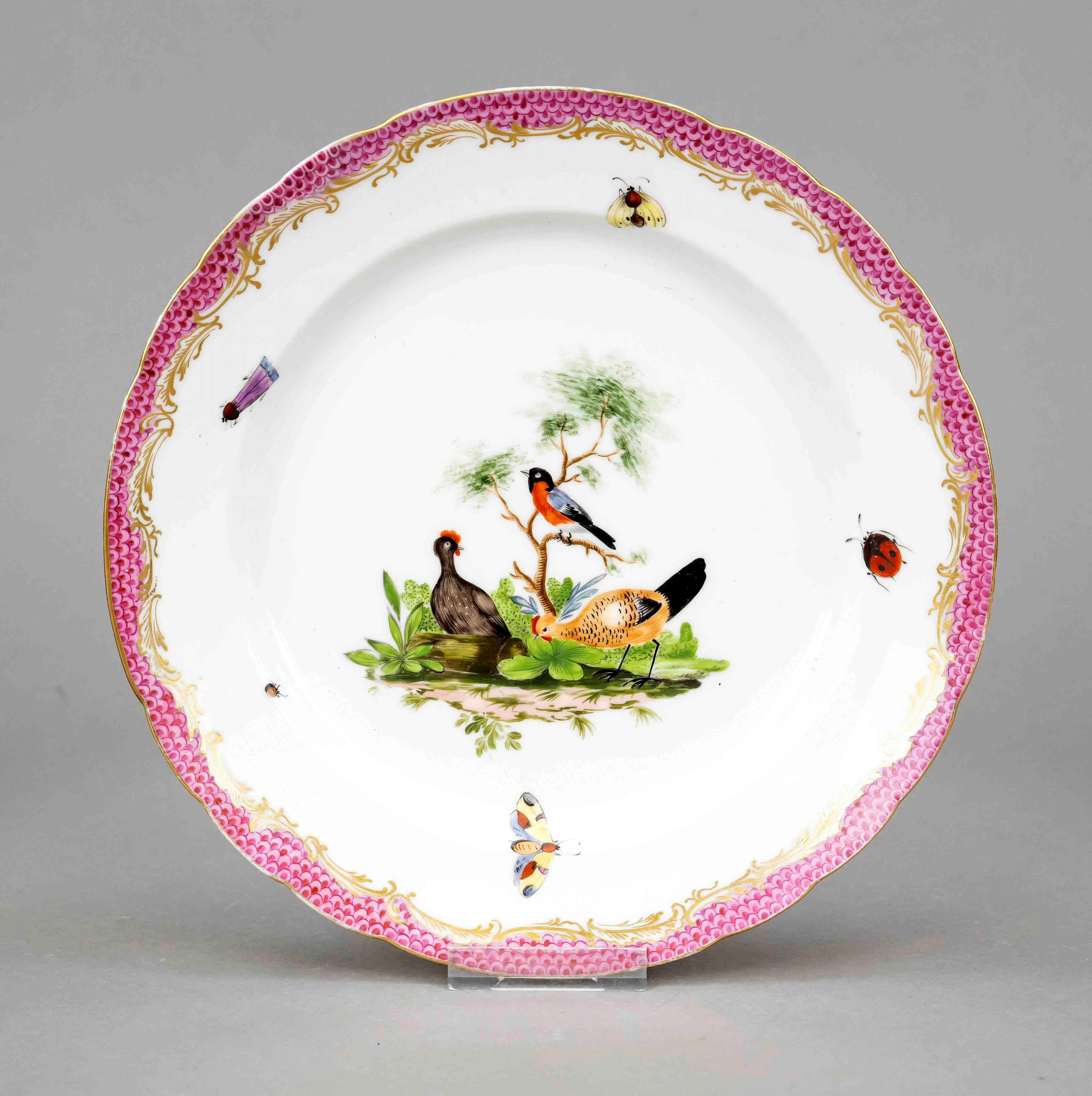 Teller, Frankenthal, Marke 1762-1797
