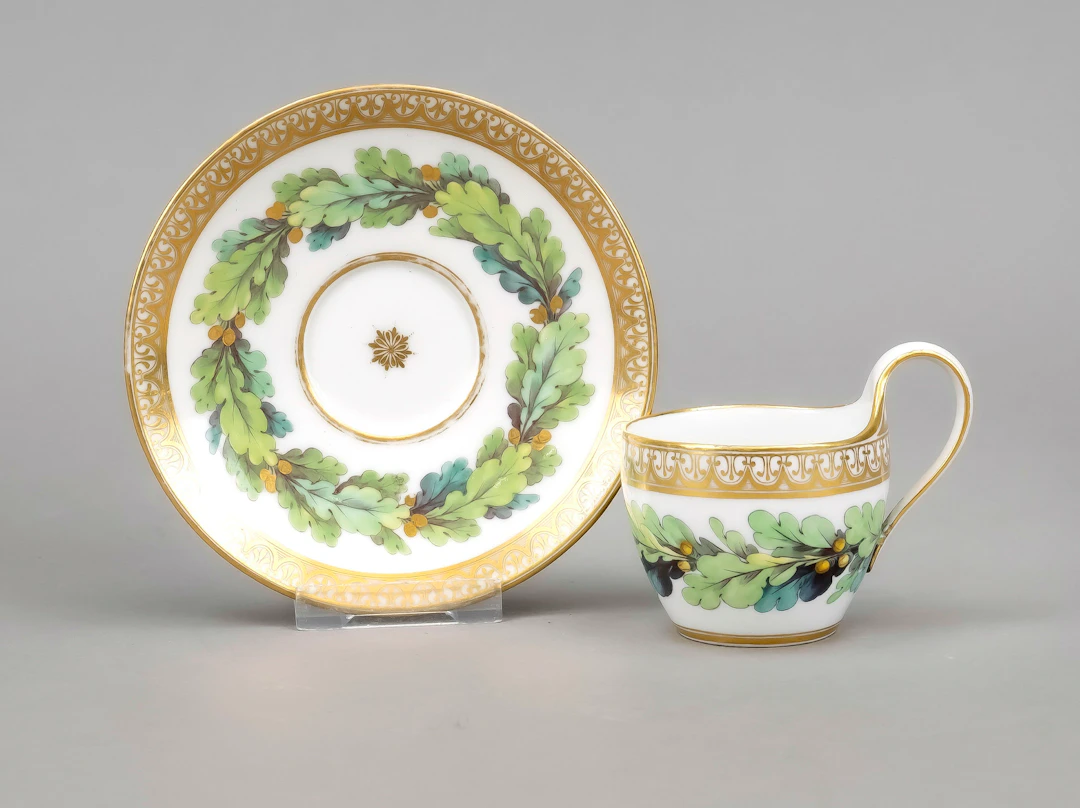 Tasse mit UT, KPM Berlin, Marken