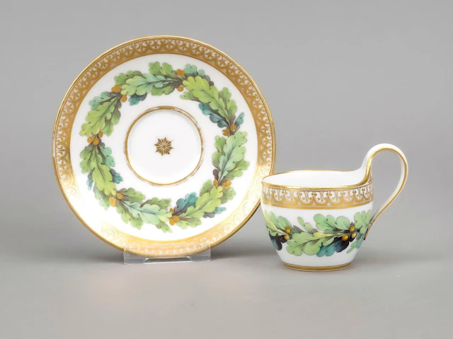 Tasse mit UT, KPM Berlin, Marken