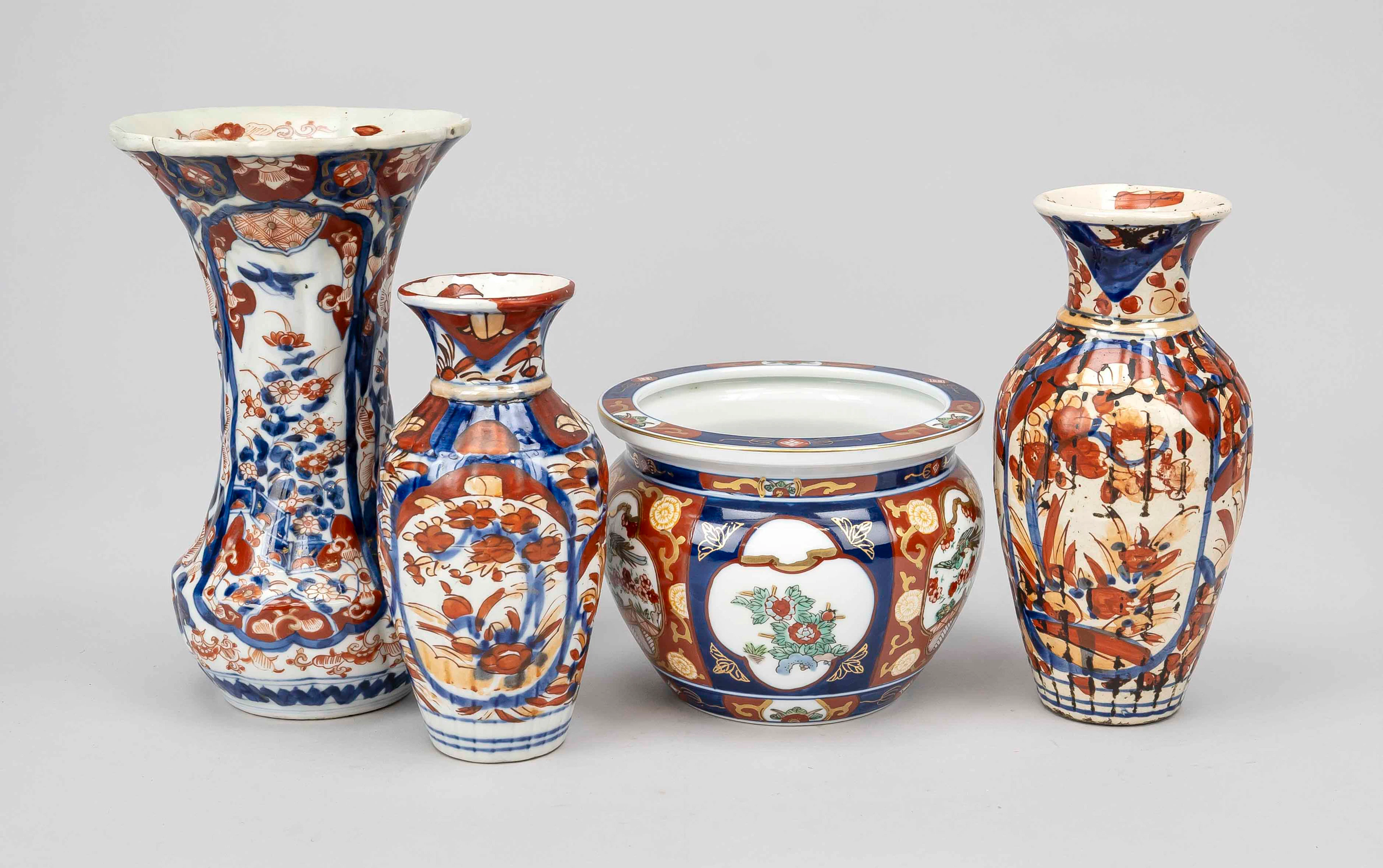 Konvolut Imari Porzellan, Japan, 1