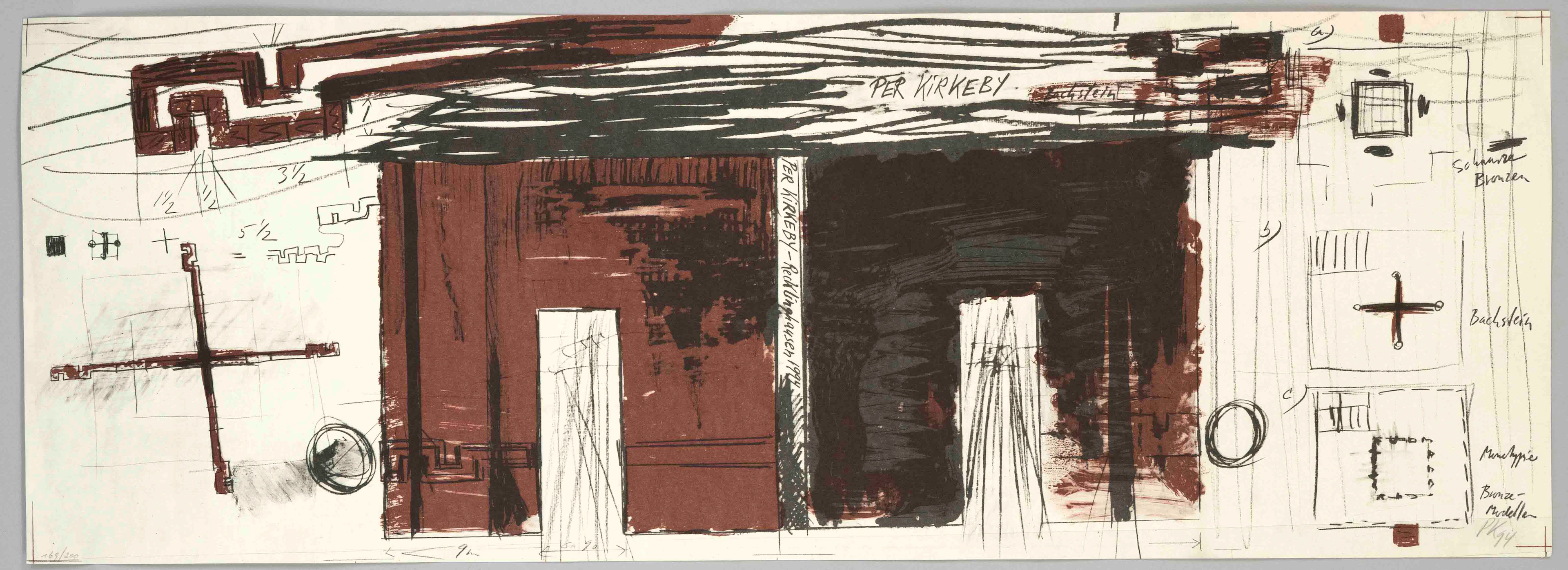 Per Kirkeby (1938-2018), ''Backst