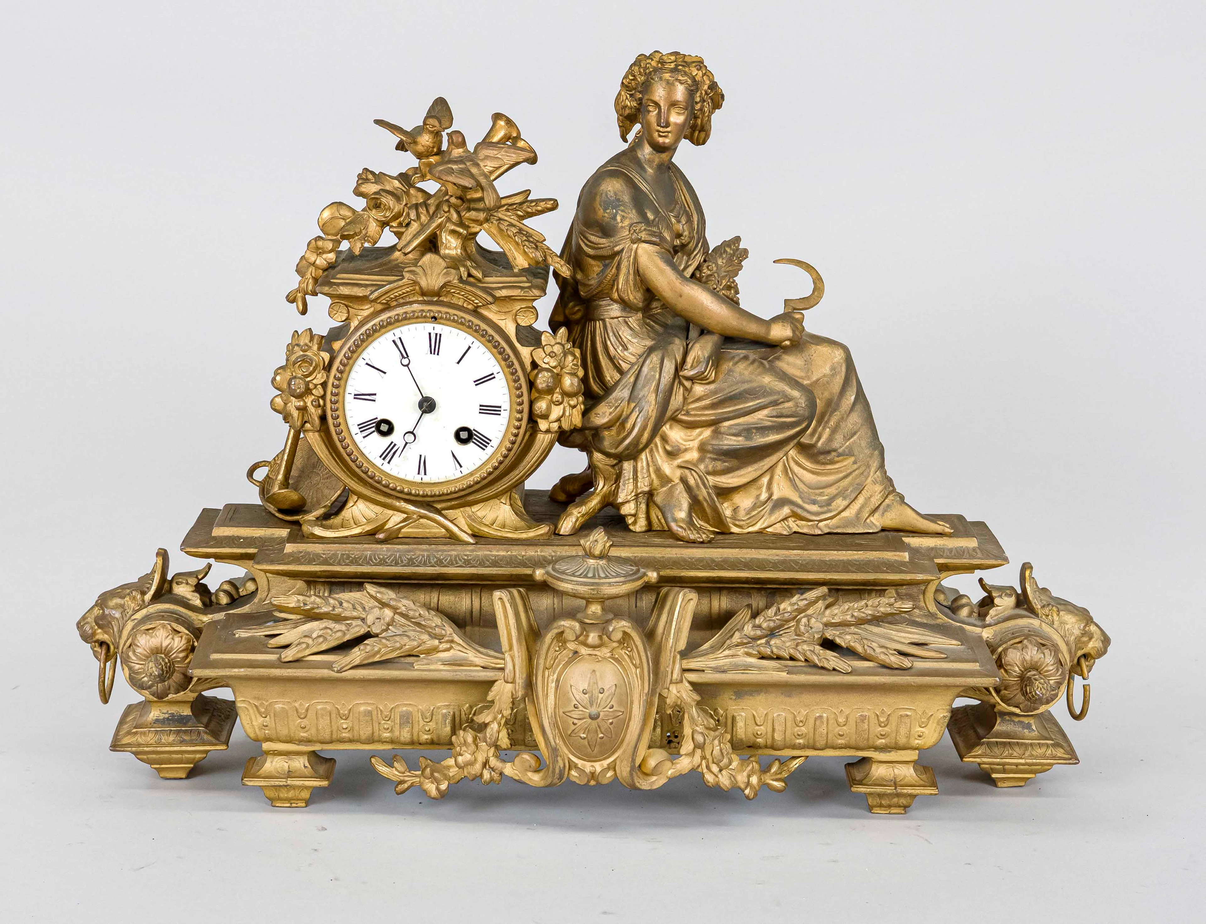 Historismus - Figurenpendule, Fra