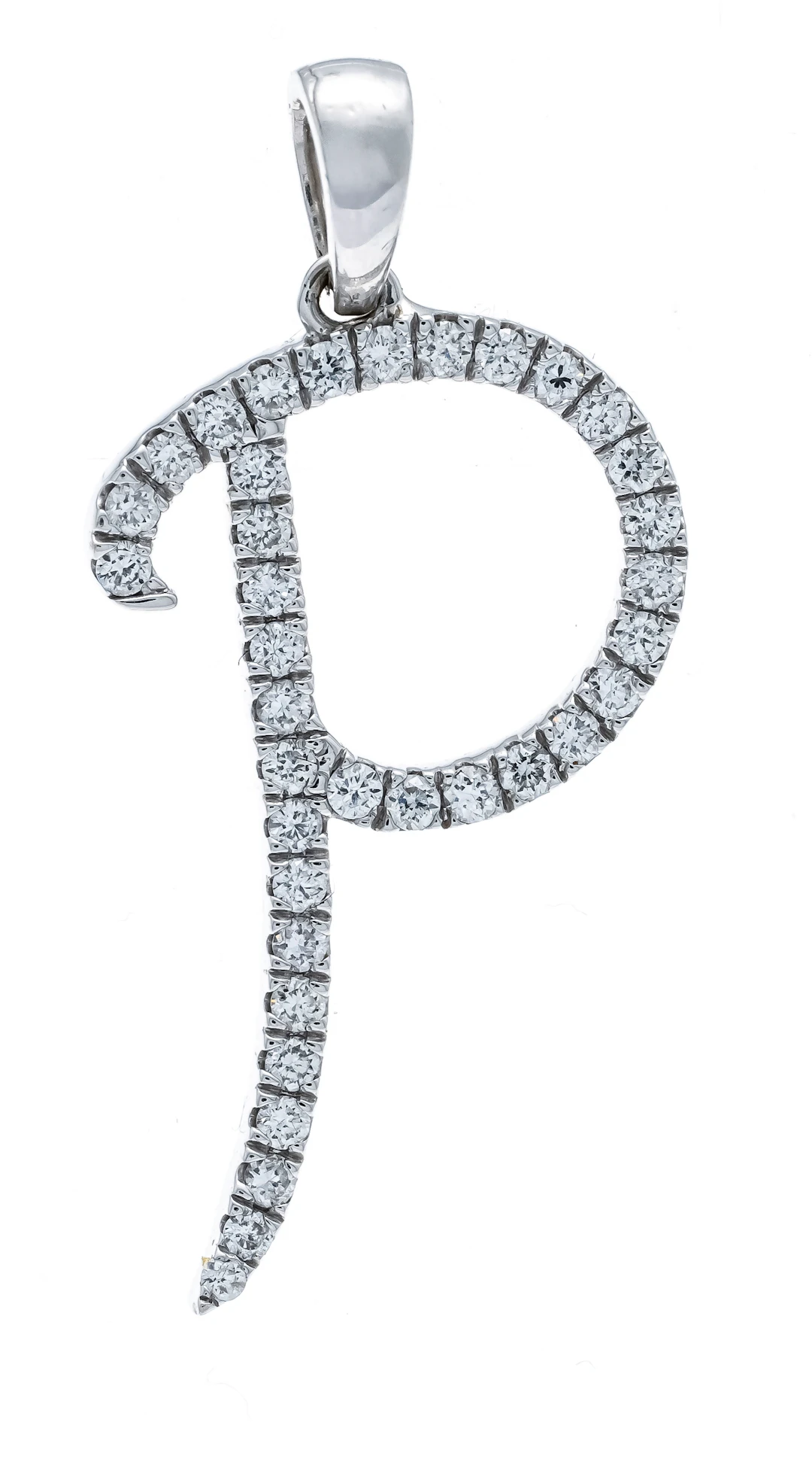 Buchstabe ''P'' Brillant-Anhänger