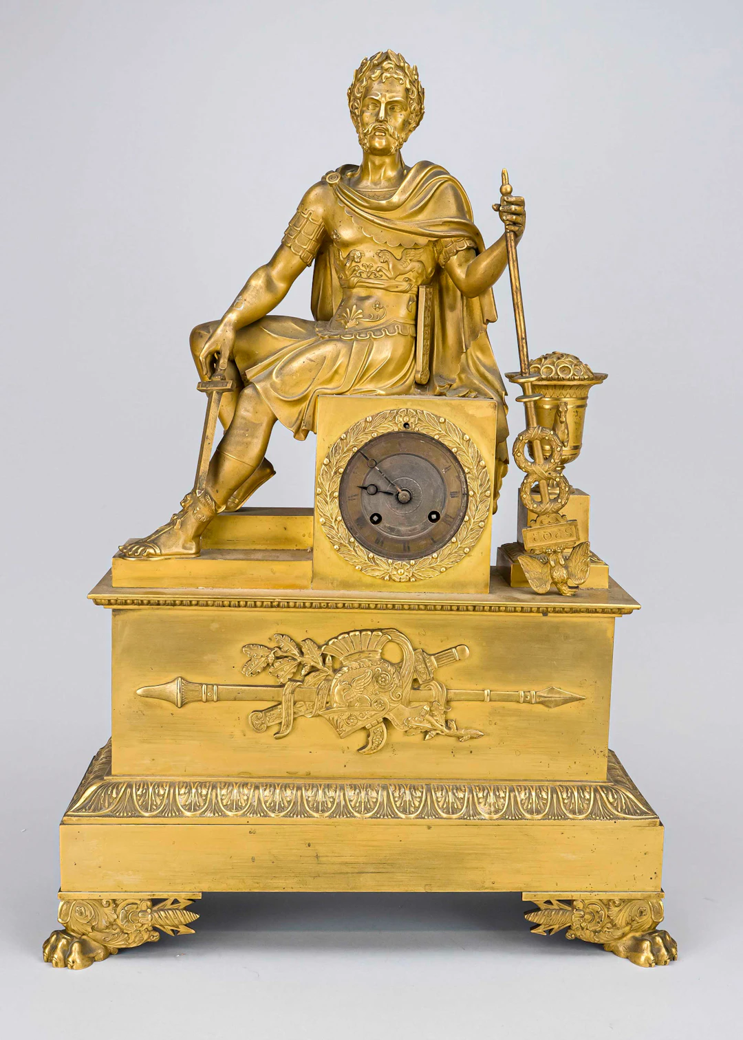 Empire - Figurenpendule, Frankrei