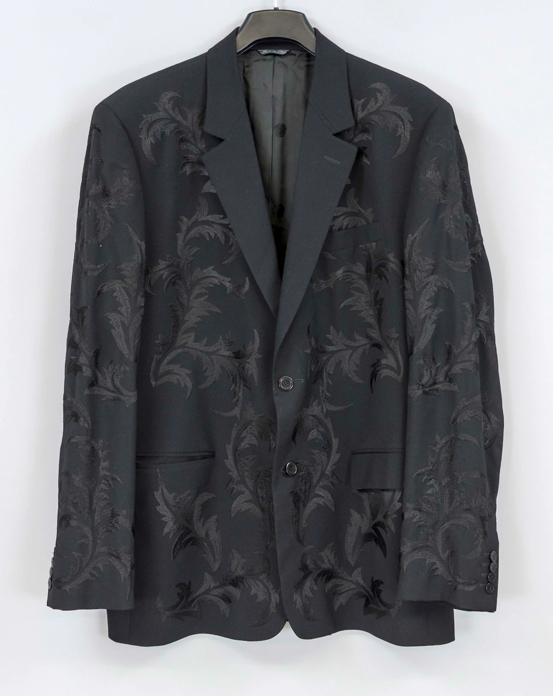 Versace, eleganter schwarzer Blaz