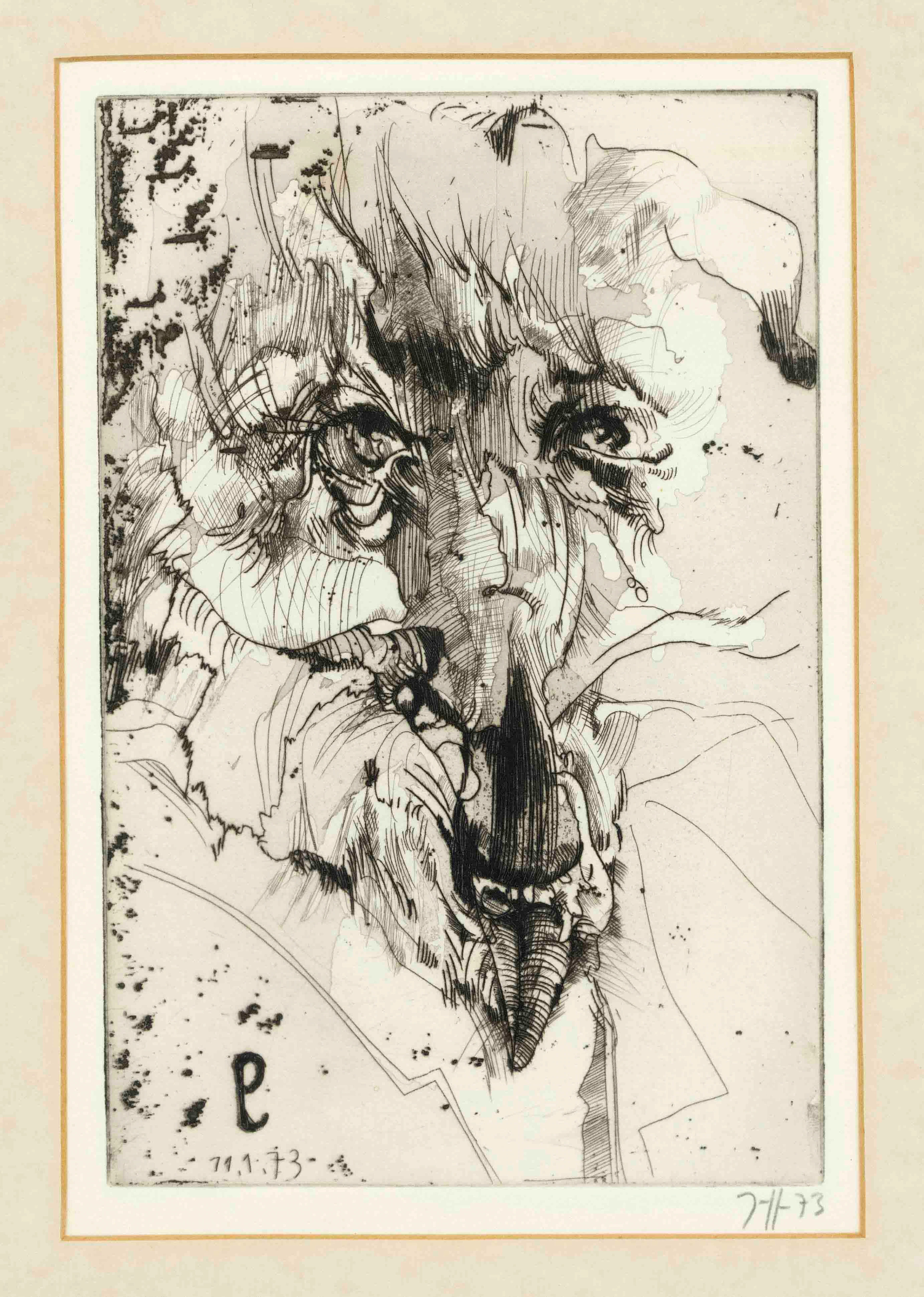 Horst Janssen (1929-1995), Blatt '