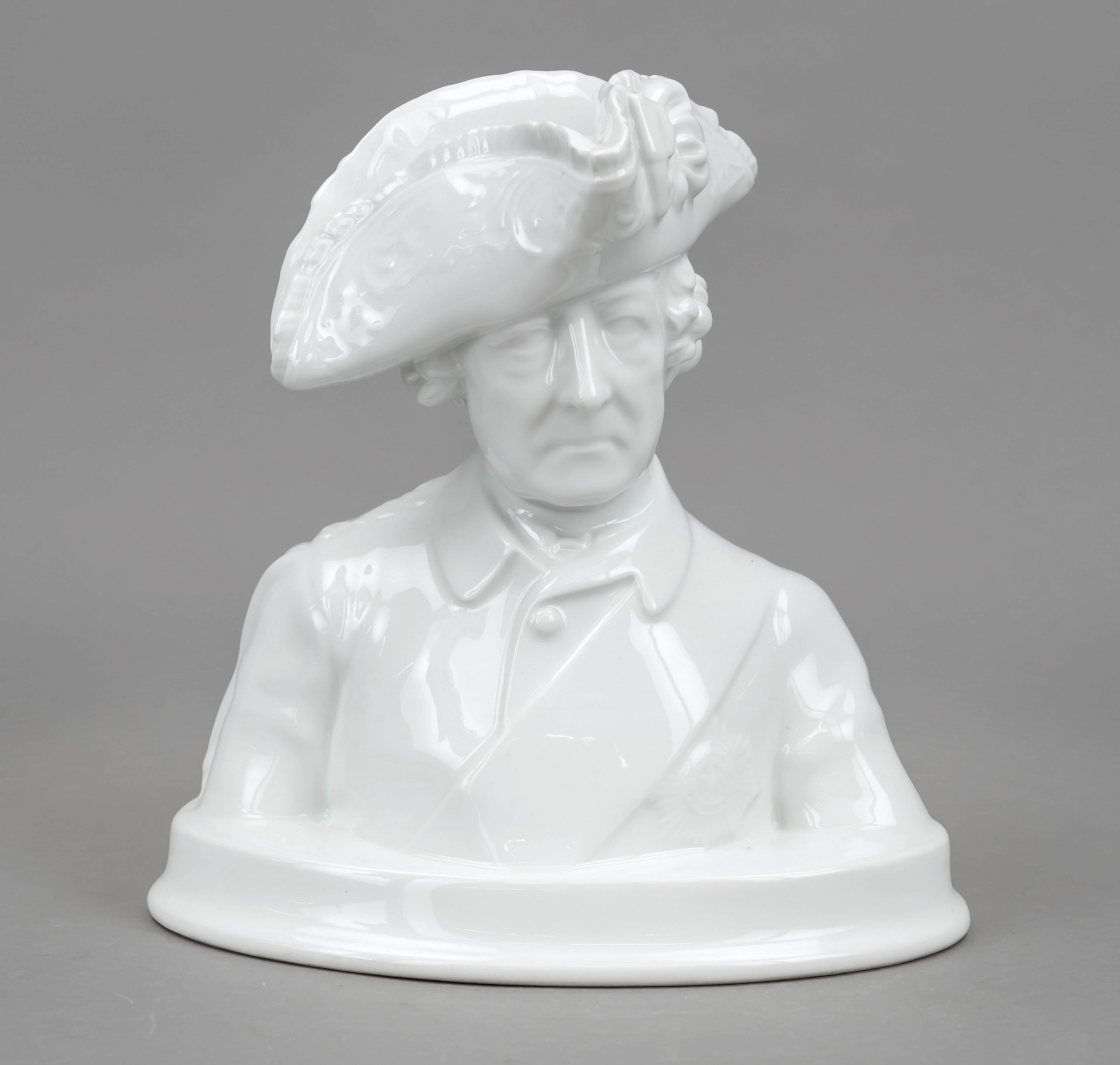Porzellanbüste 'Alter Fritz', Car