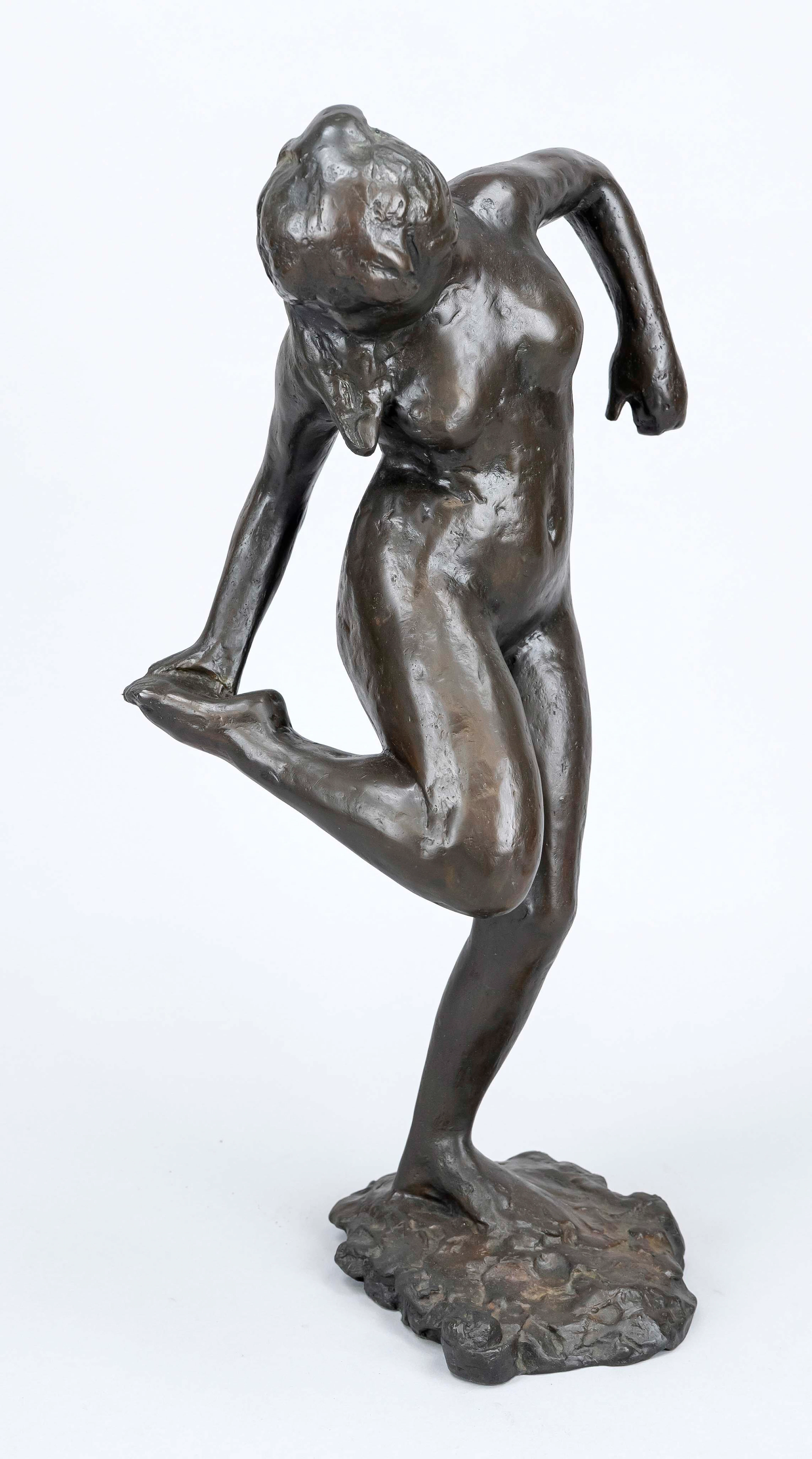 Bronze-Plastik nach Edgar Degas (