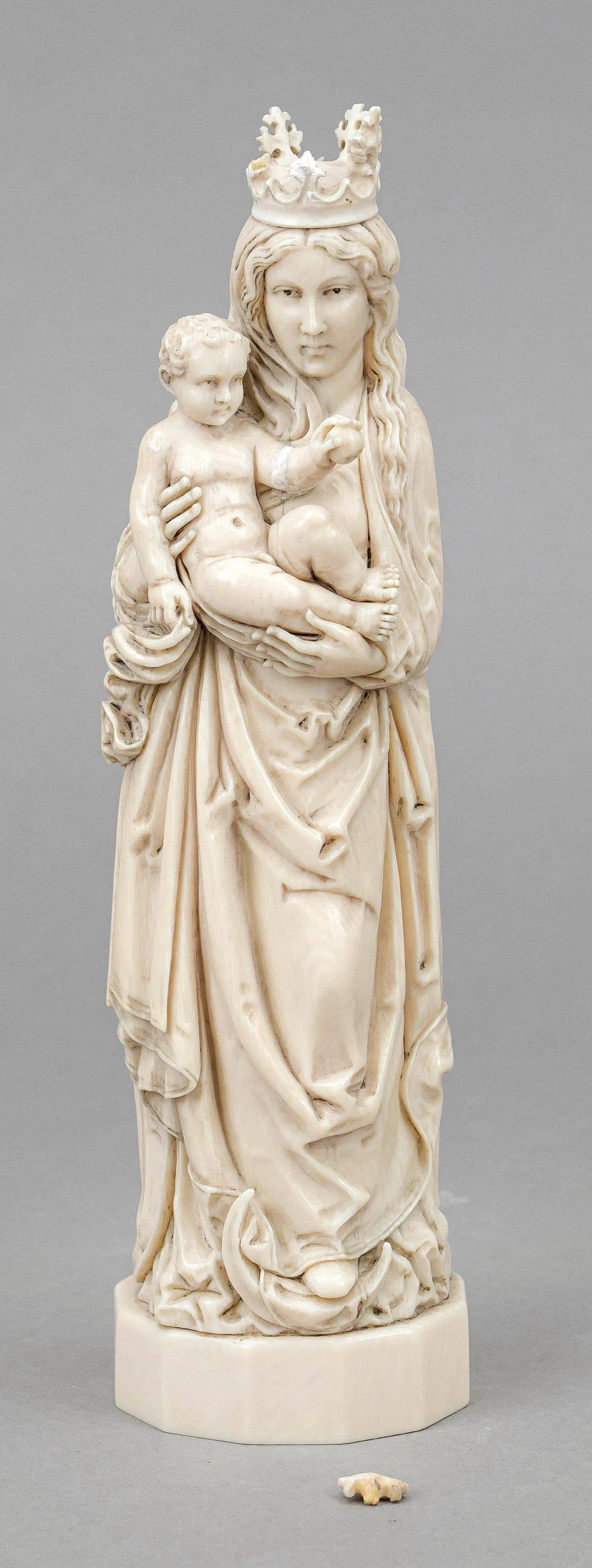 Madonna mit Kind, wohl Frankreich