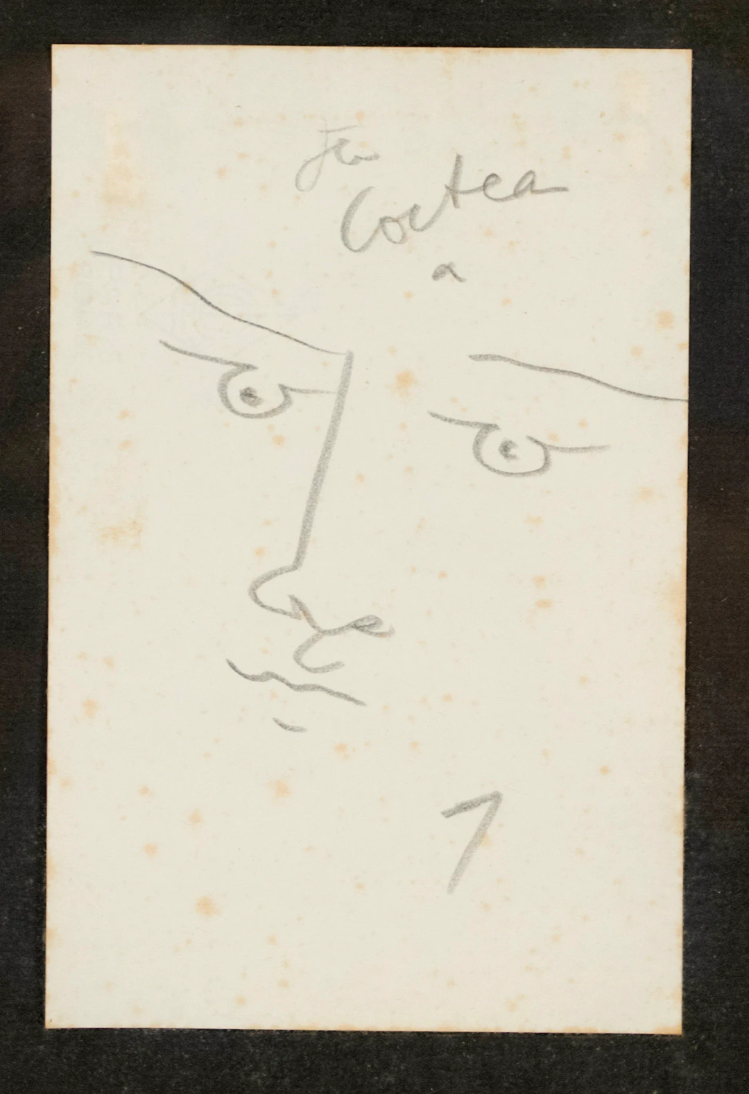 Jean Cocteau (1889-1963), frnz. M