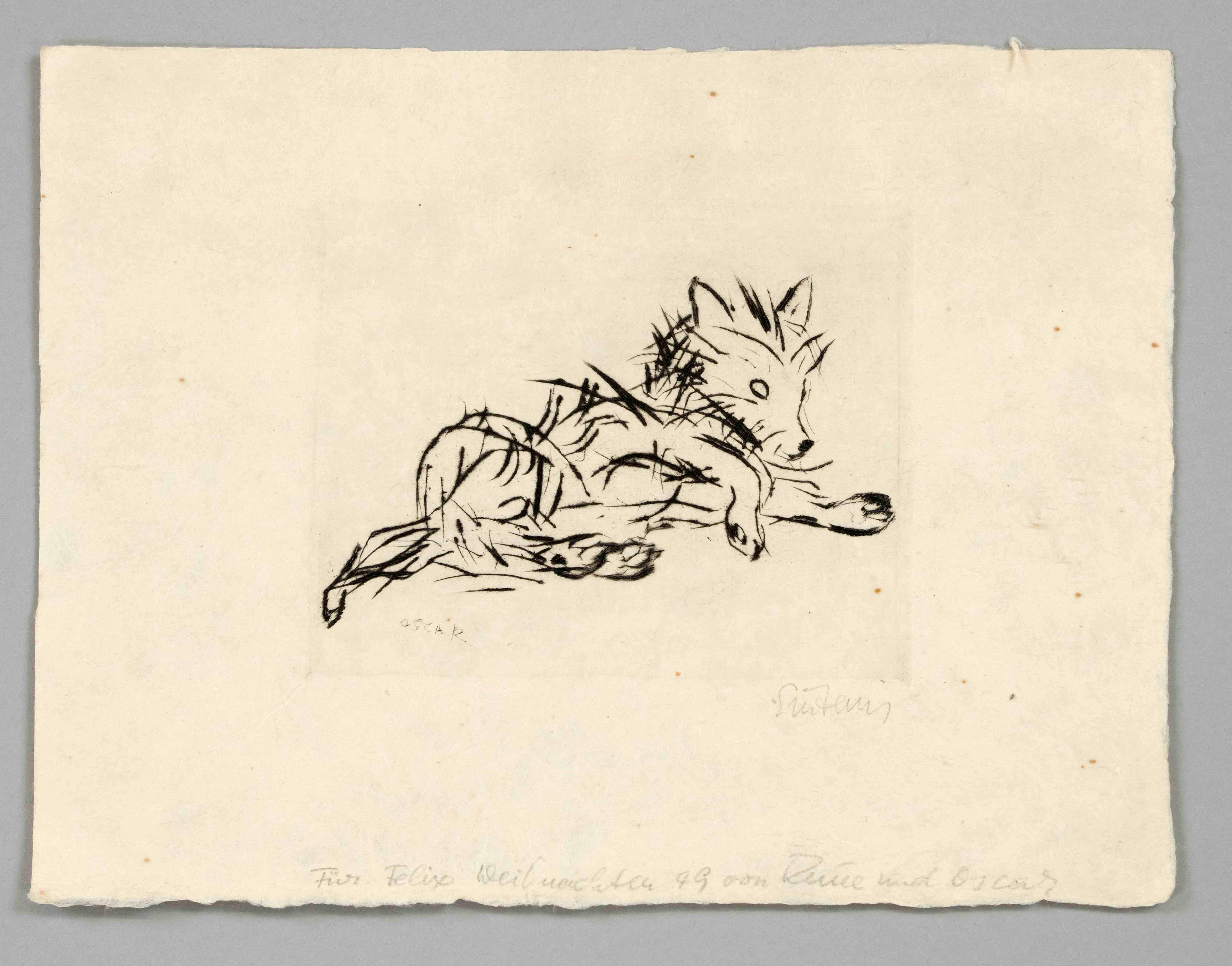René Sintenis (1888-1965), ''Hund
