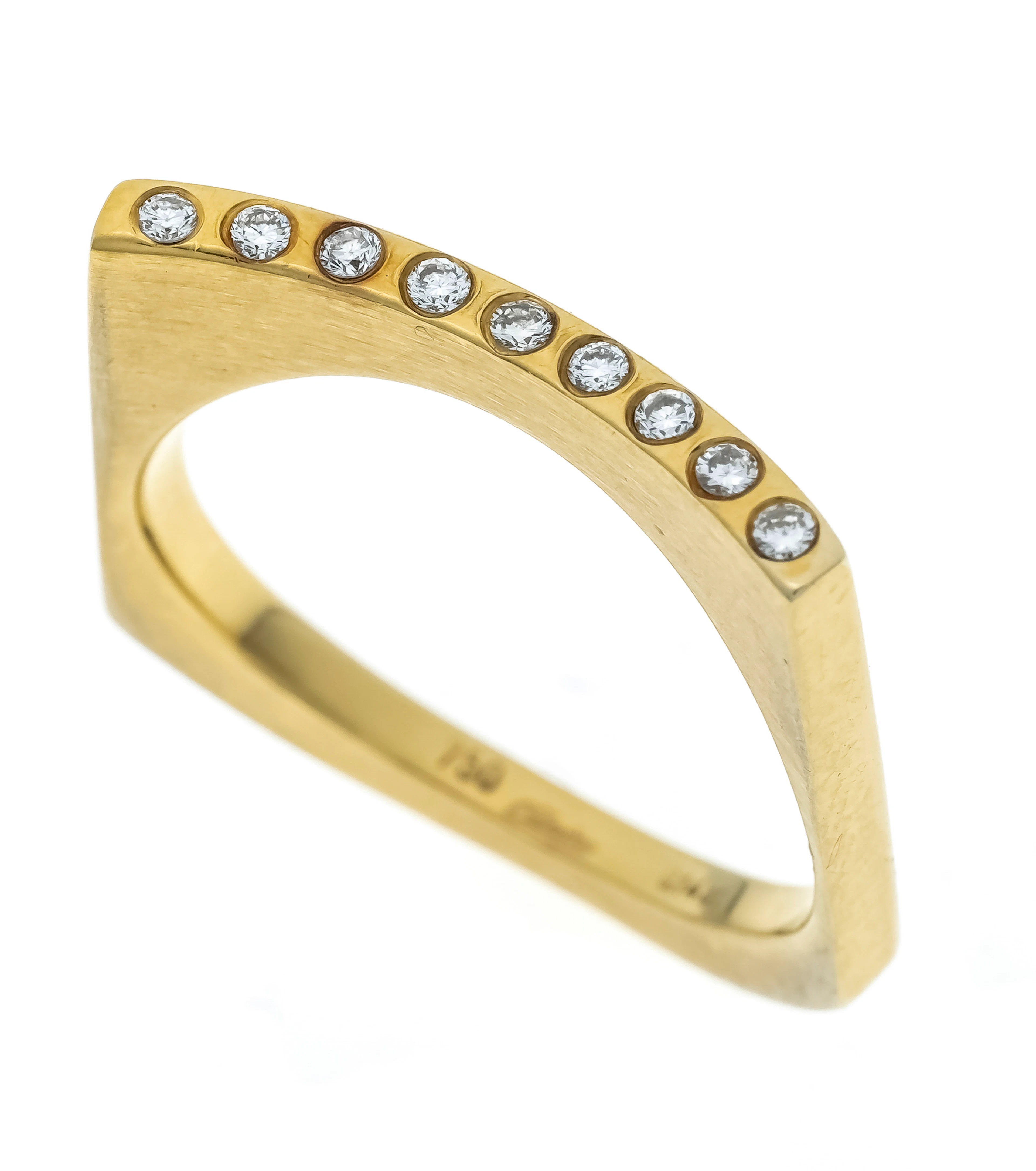 Quinn Design Riviére-Ring GG 750/