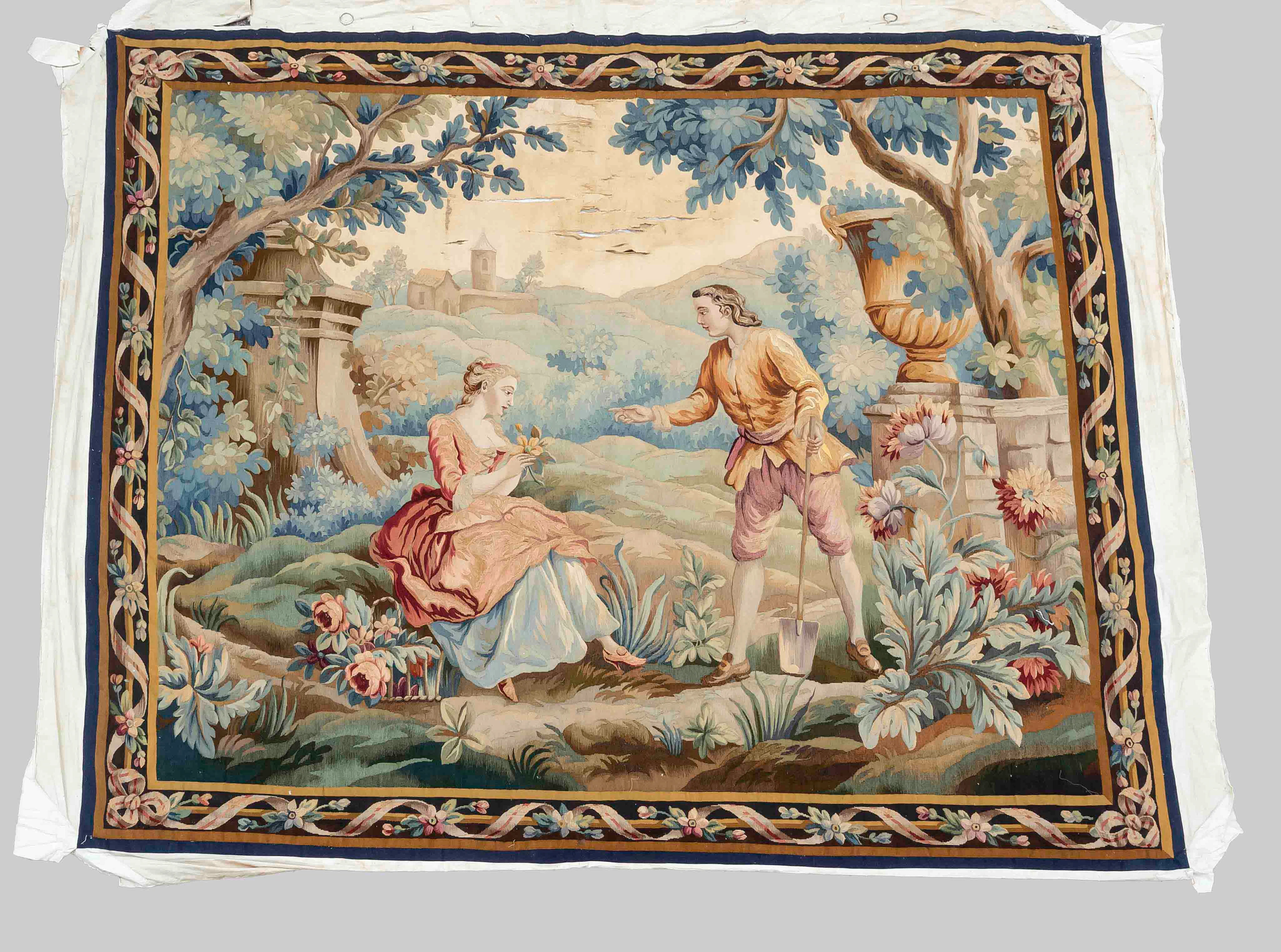 Großer Gobelin, 18./19. Jh., wohl fl