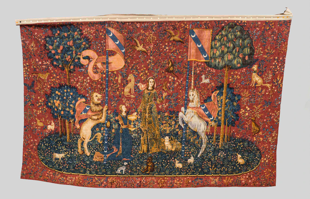 Tapisserie mit mittelalterlichem