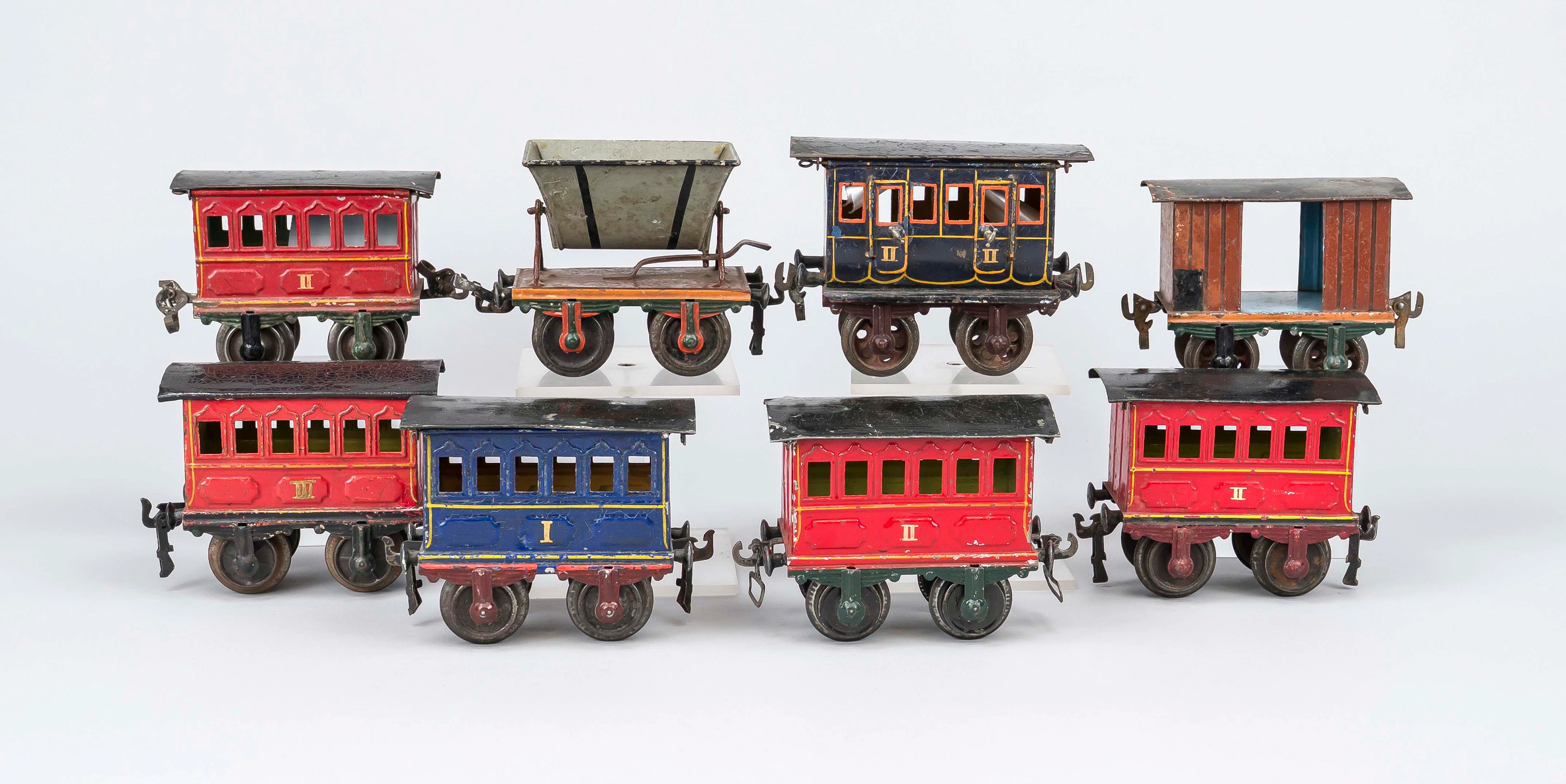 8 Waggons Märklin Modelleisenbahn