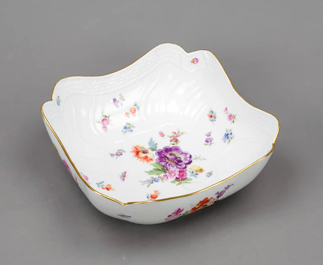 Kartoffelschüssel, Meissen, Knauf