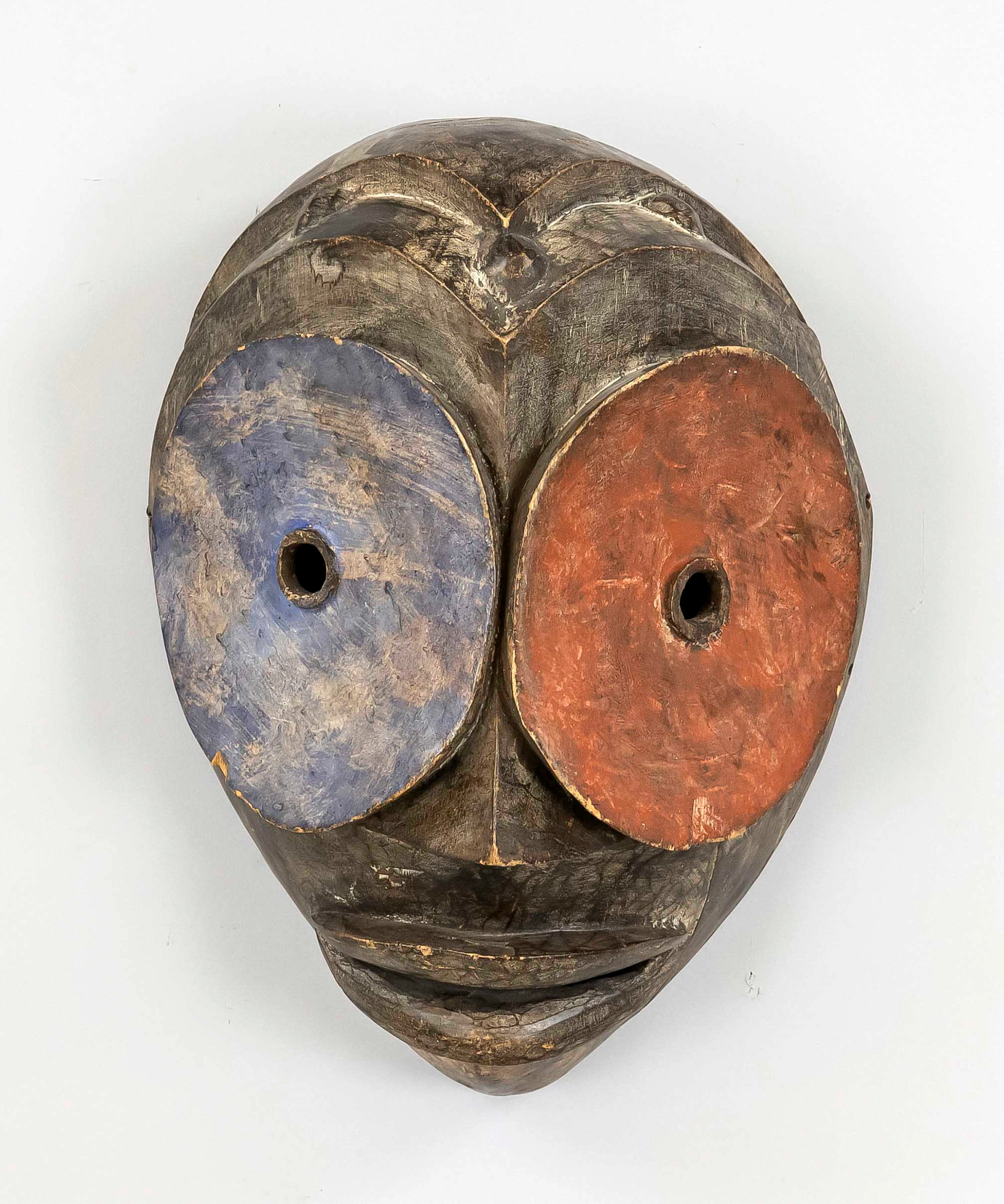 Afrikanische Maske, w. Stamm der Ibi