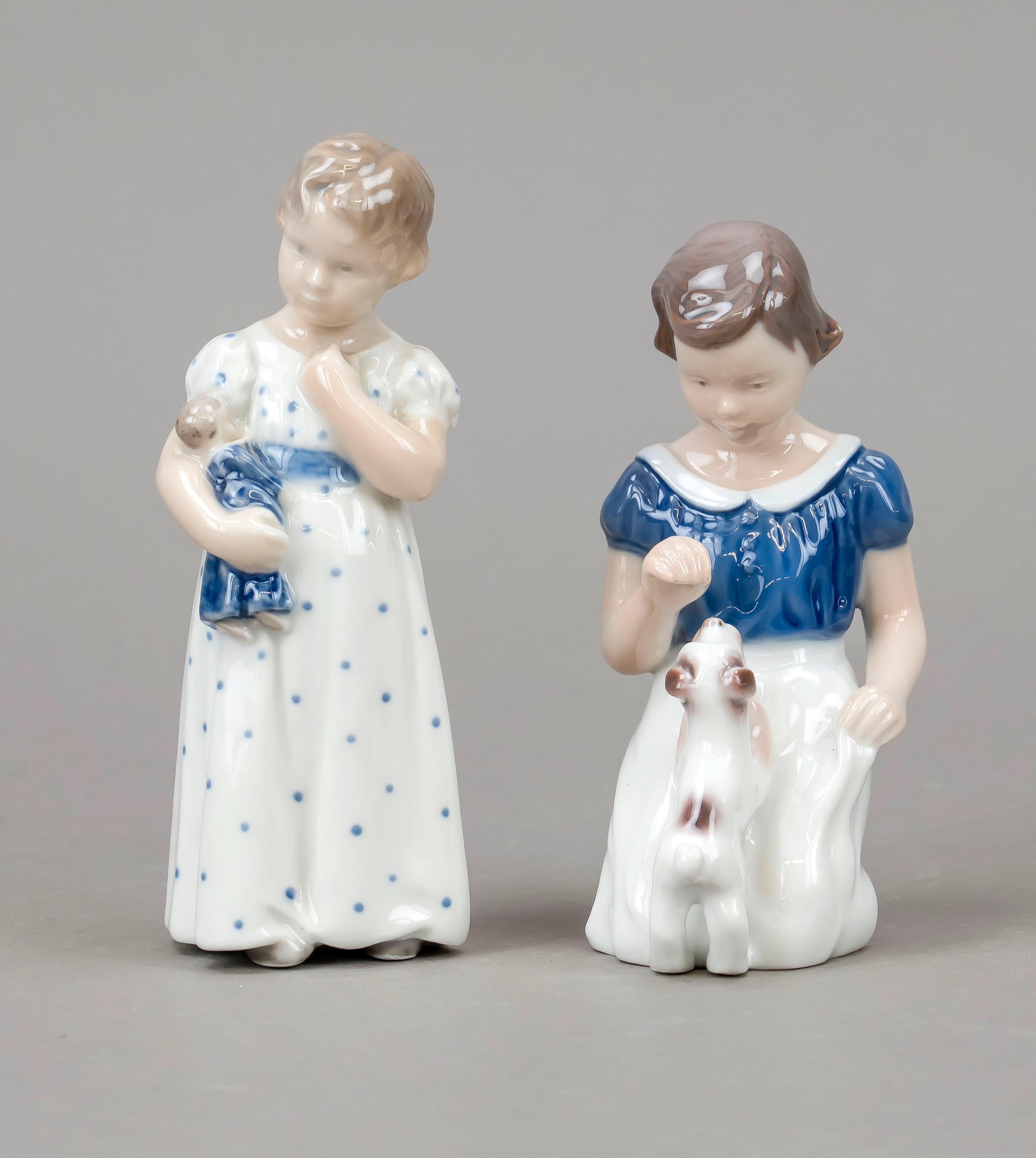 Zwei Kinderfiguren, Royal Copenha