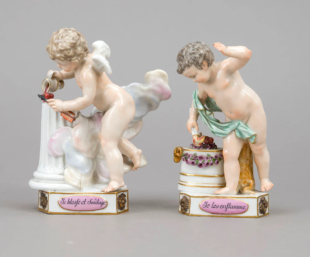 2 Devisenkinder, Meissen, Marcoli