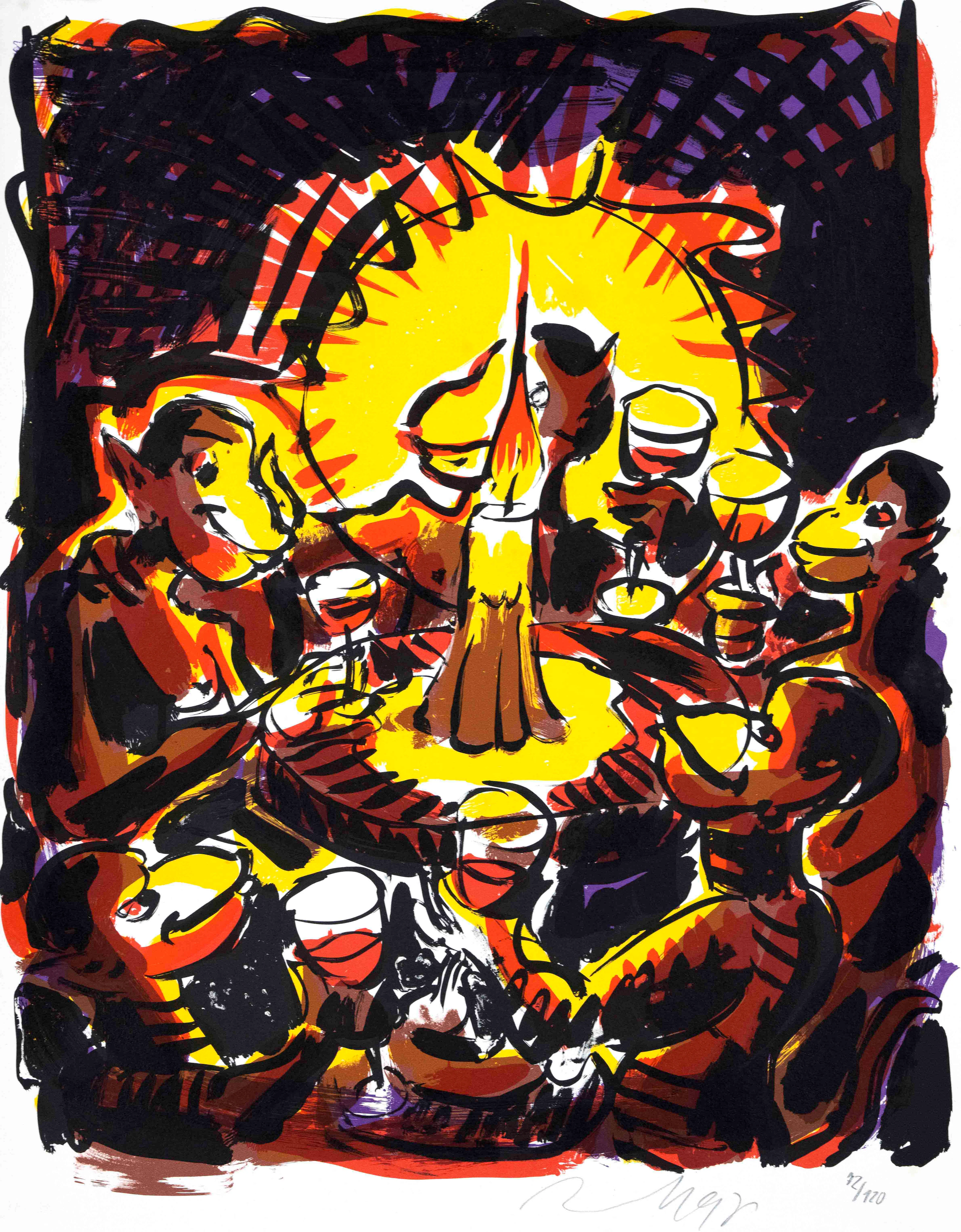 Jörg Immendorff (1945-2007), ''Weinp