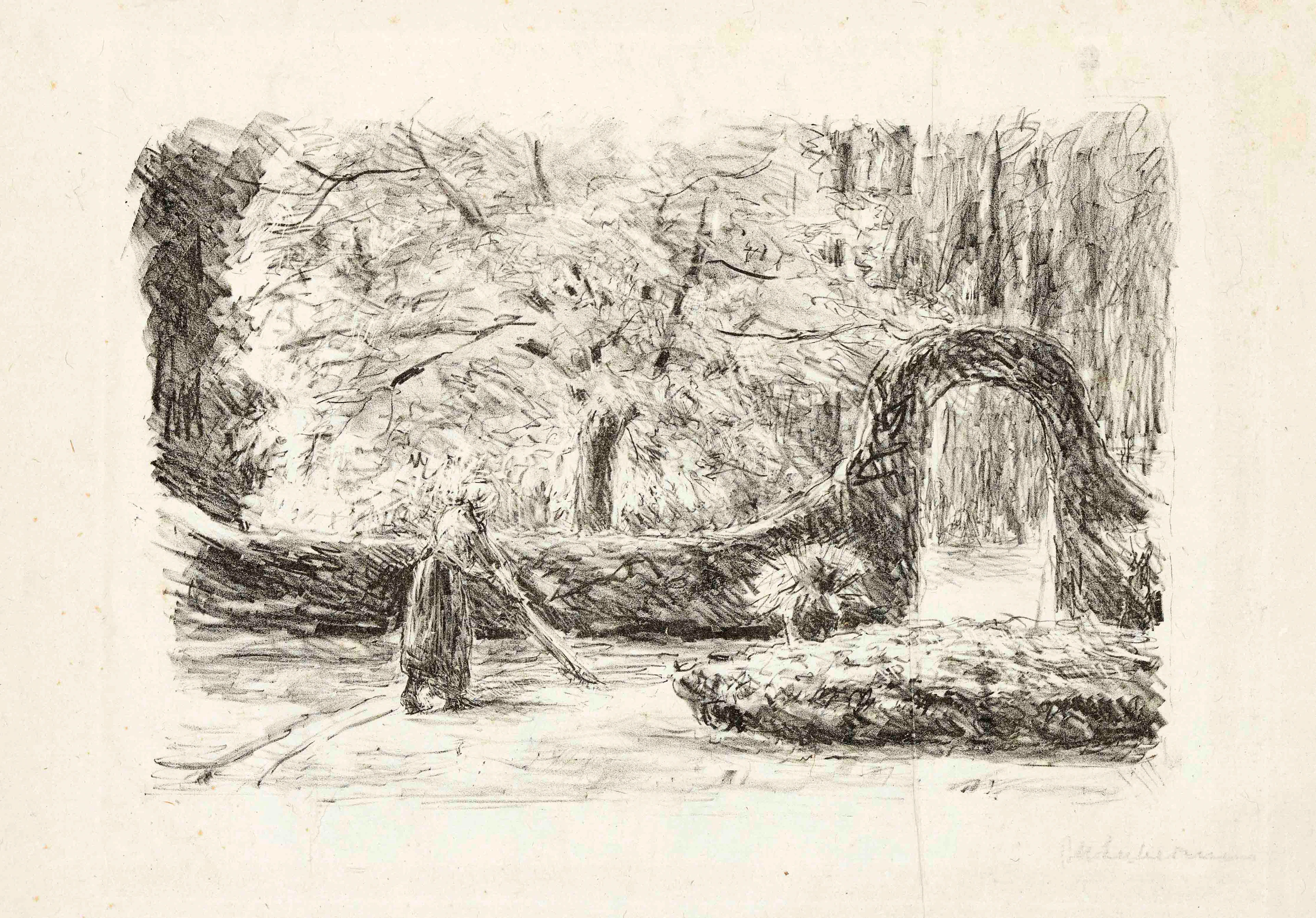 Max Liebermann (1847-1935), ''Park