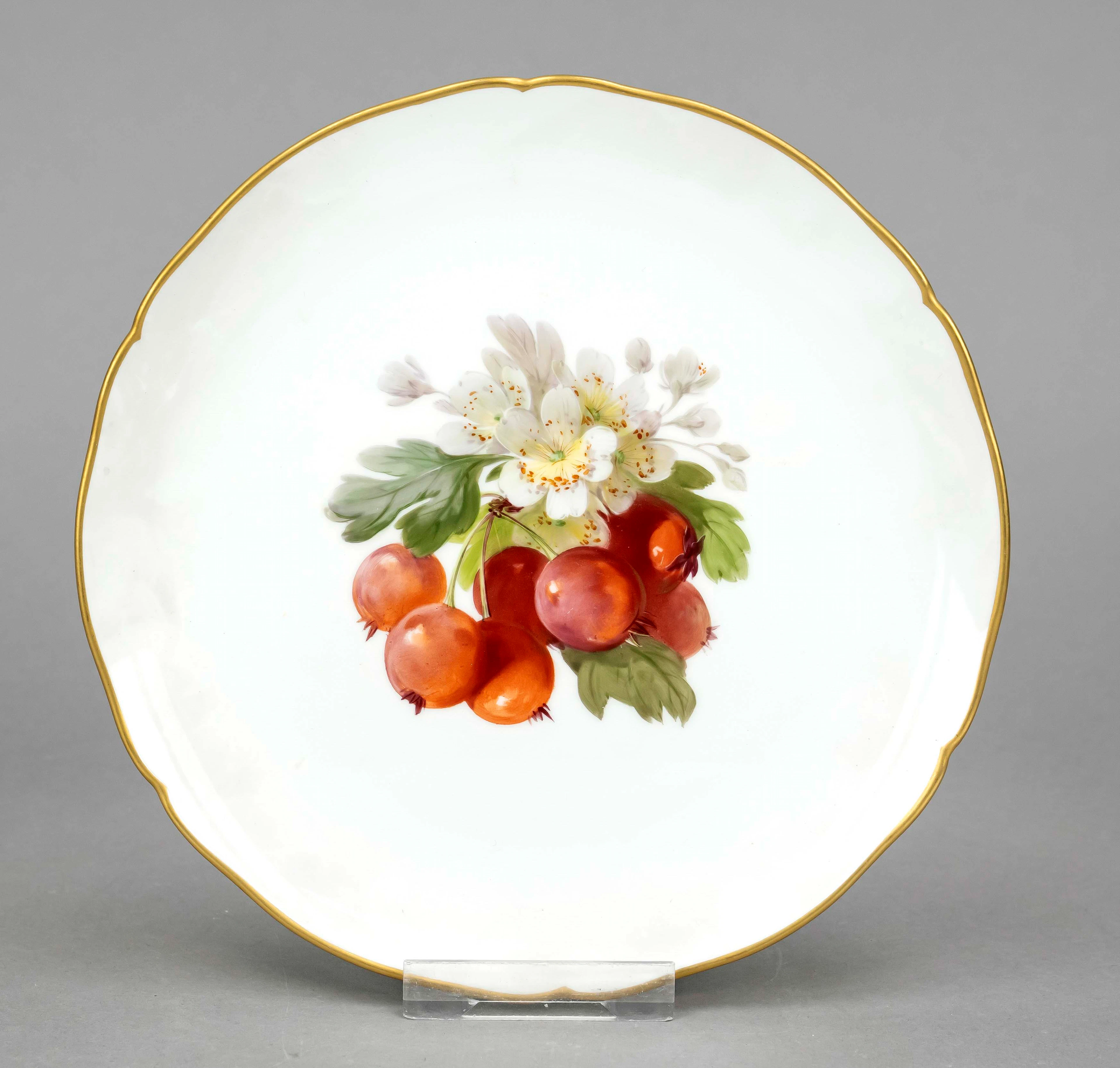 Jugendstil Obstteller, KPM Berlin, M