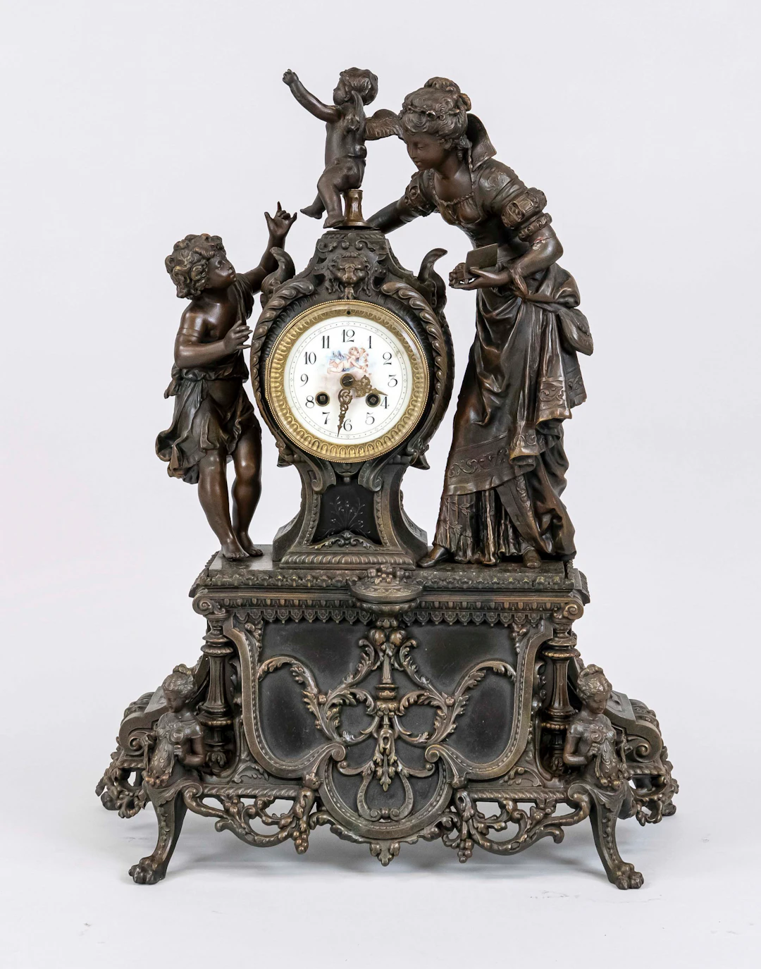 Große Historismus - Figurenpendul