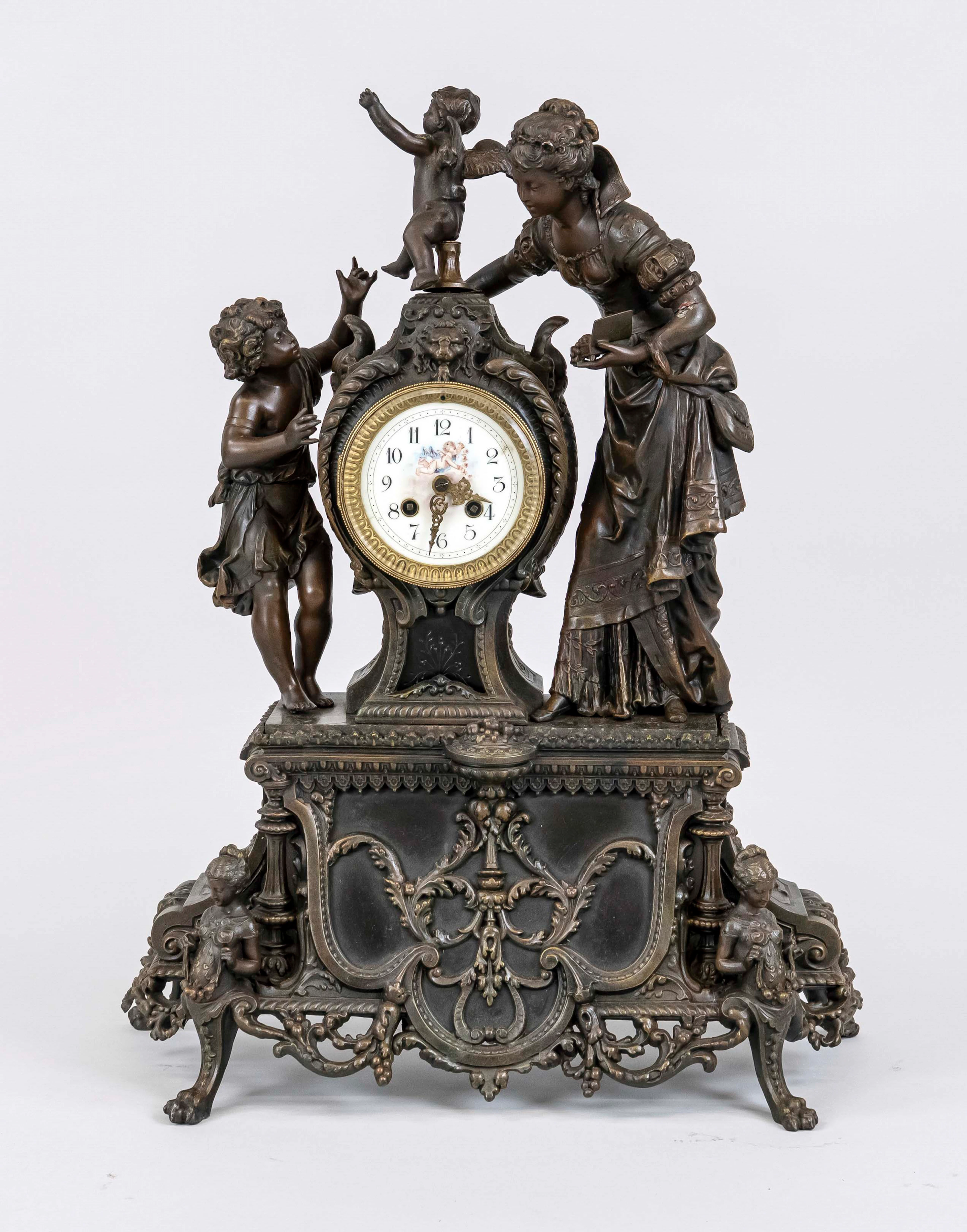 Große Historismus - Figurenpendul