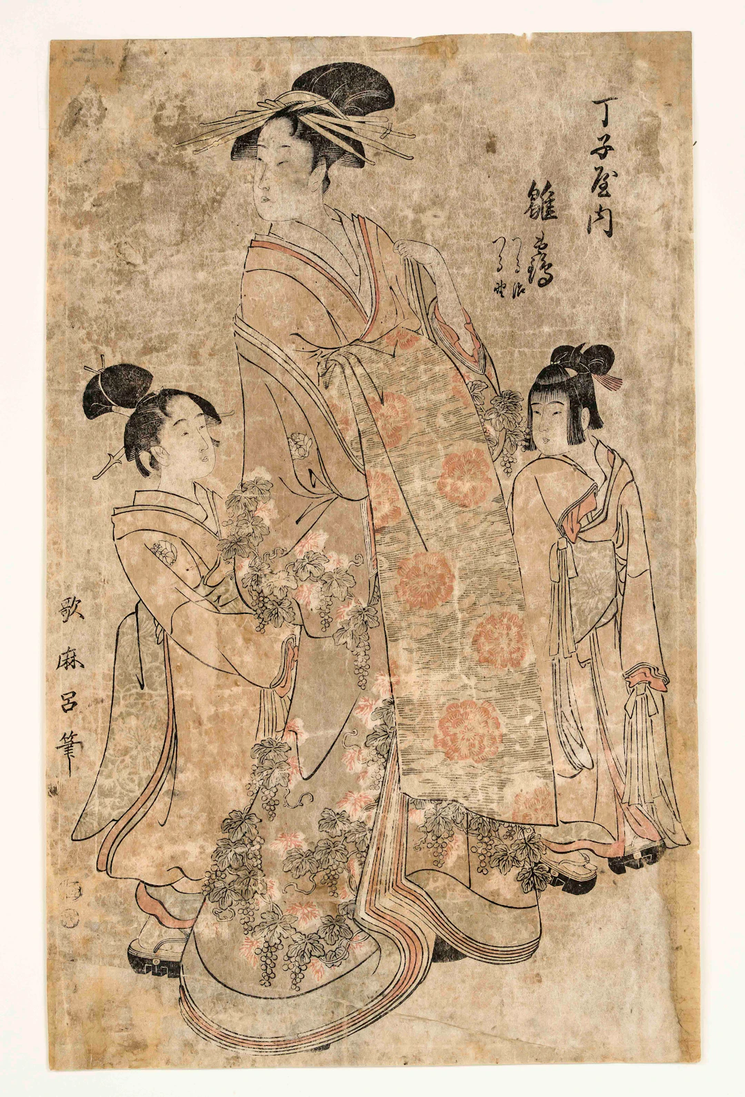 Ukiyo-e Farbholzschnitt Eishosai