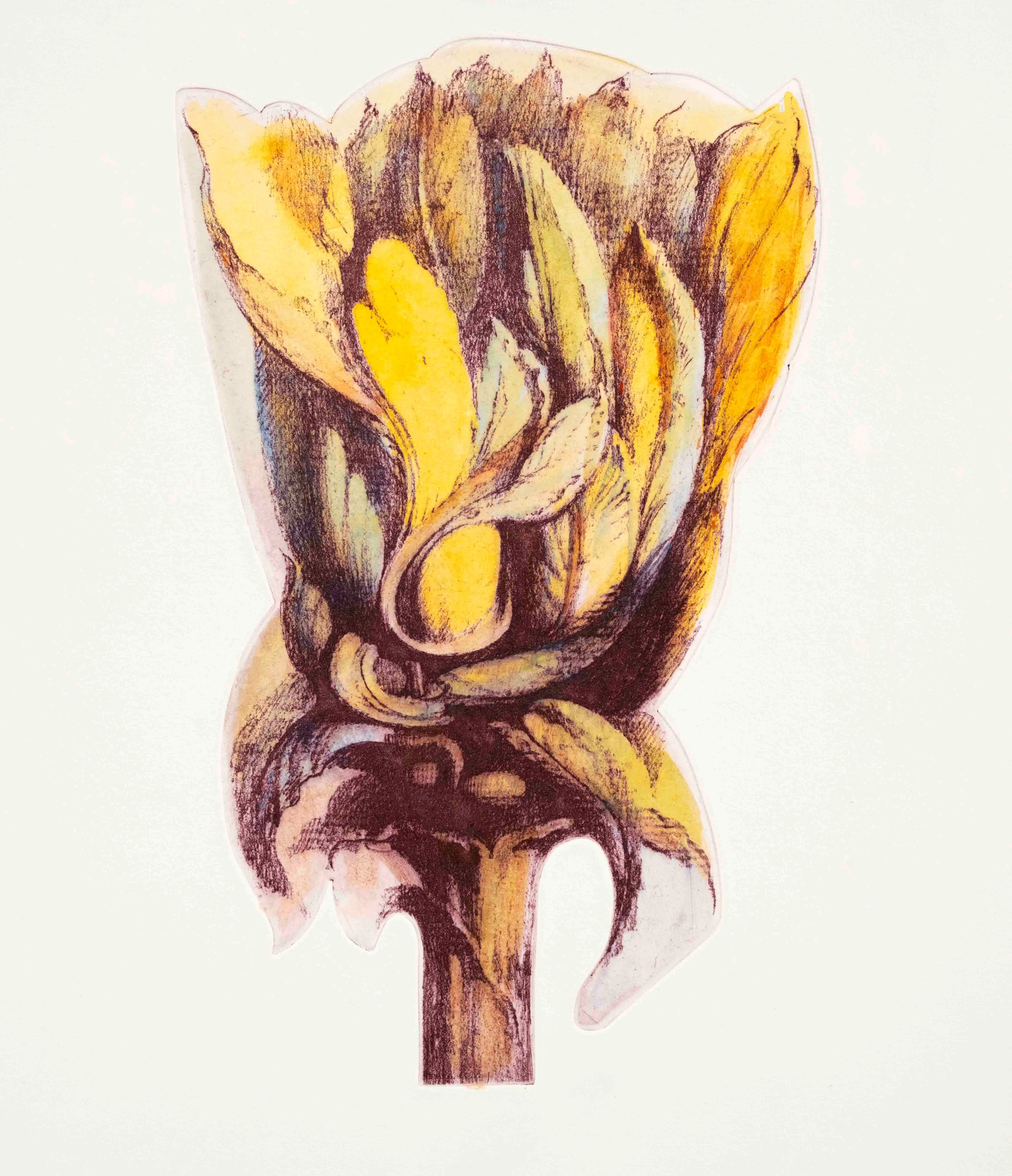 Konvolut von 10 Papierarbeiten ve