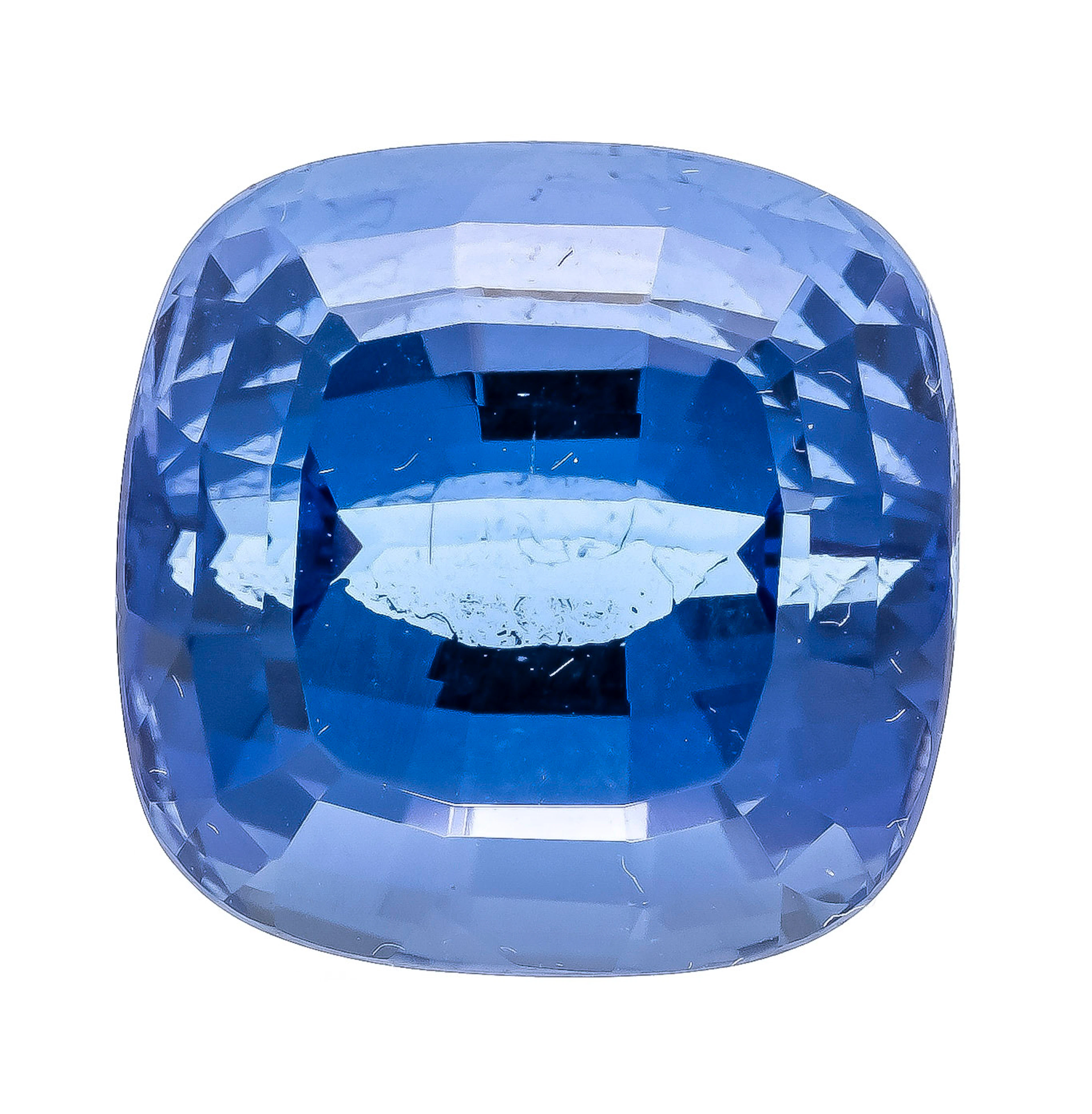 Tansanit 11,86 ct, Violettes Blau