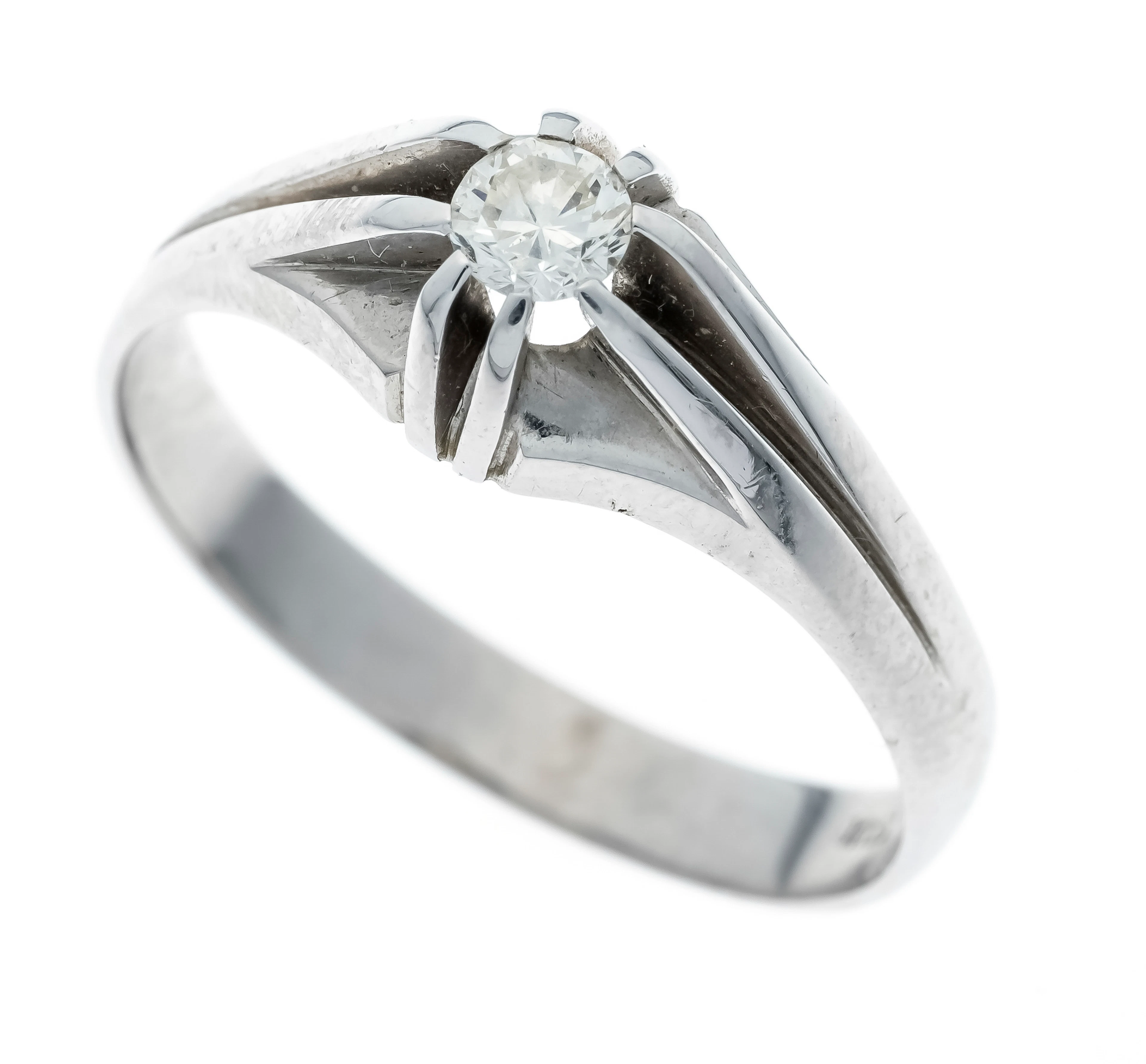 Solitär-Brillant-Ring WG 750/000