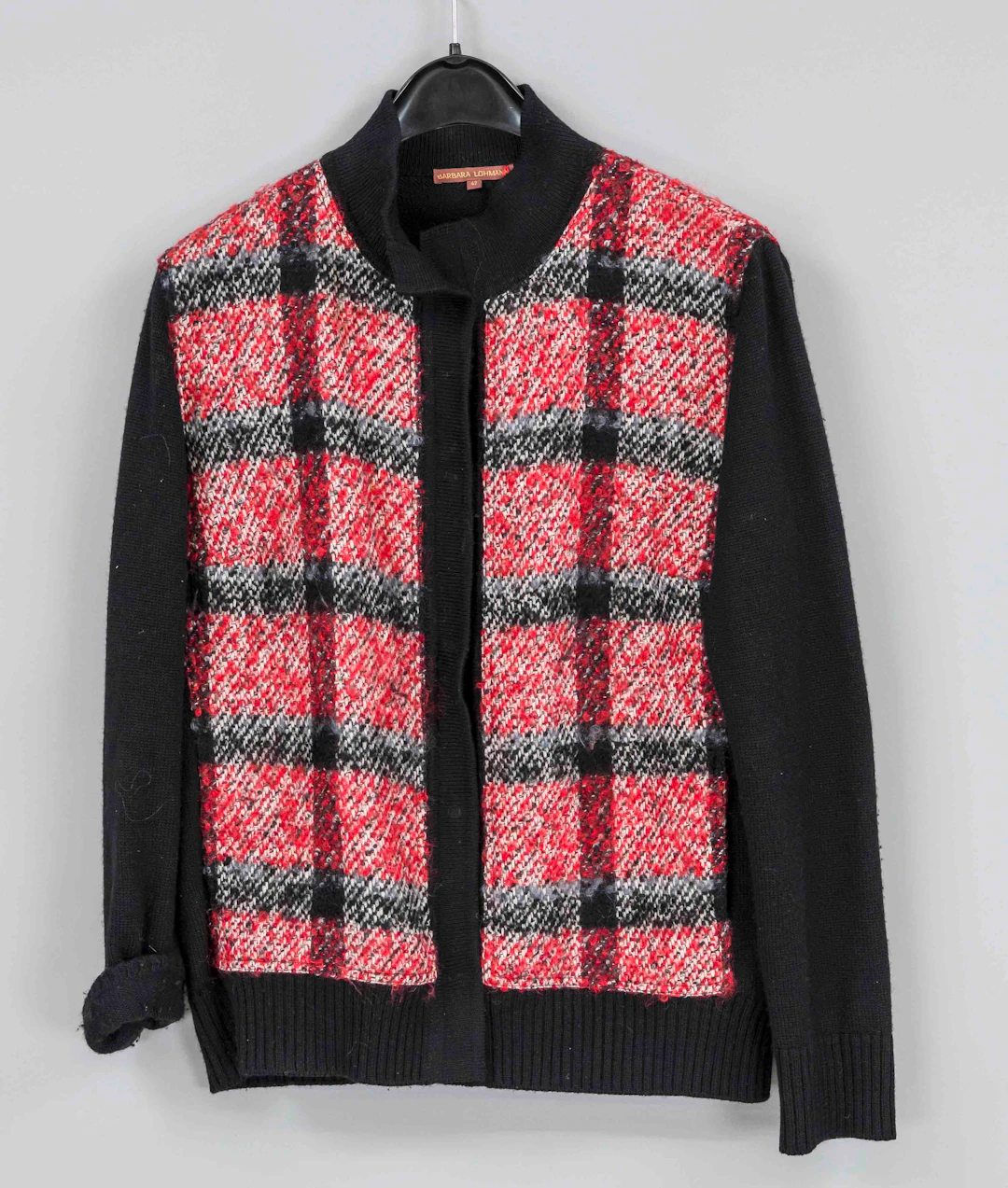 Barbara Lohmann, warme Strickjack
