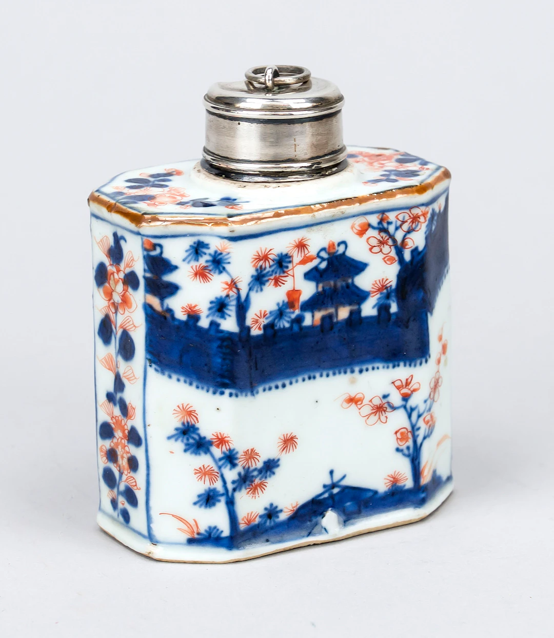 Imari Tea caddy, China, 18. Jh.