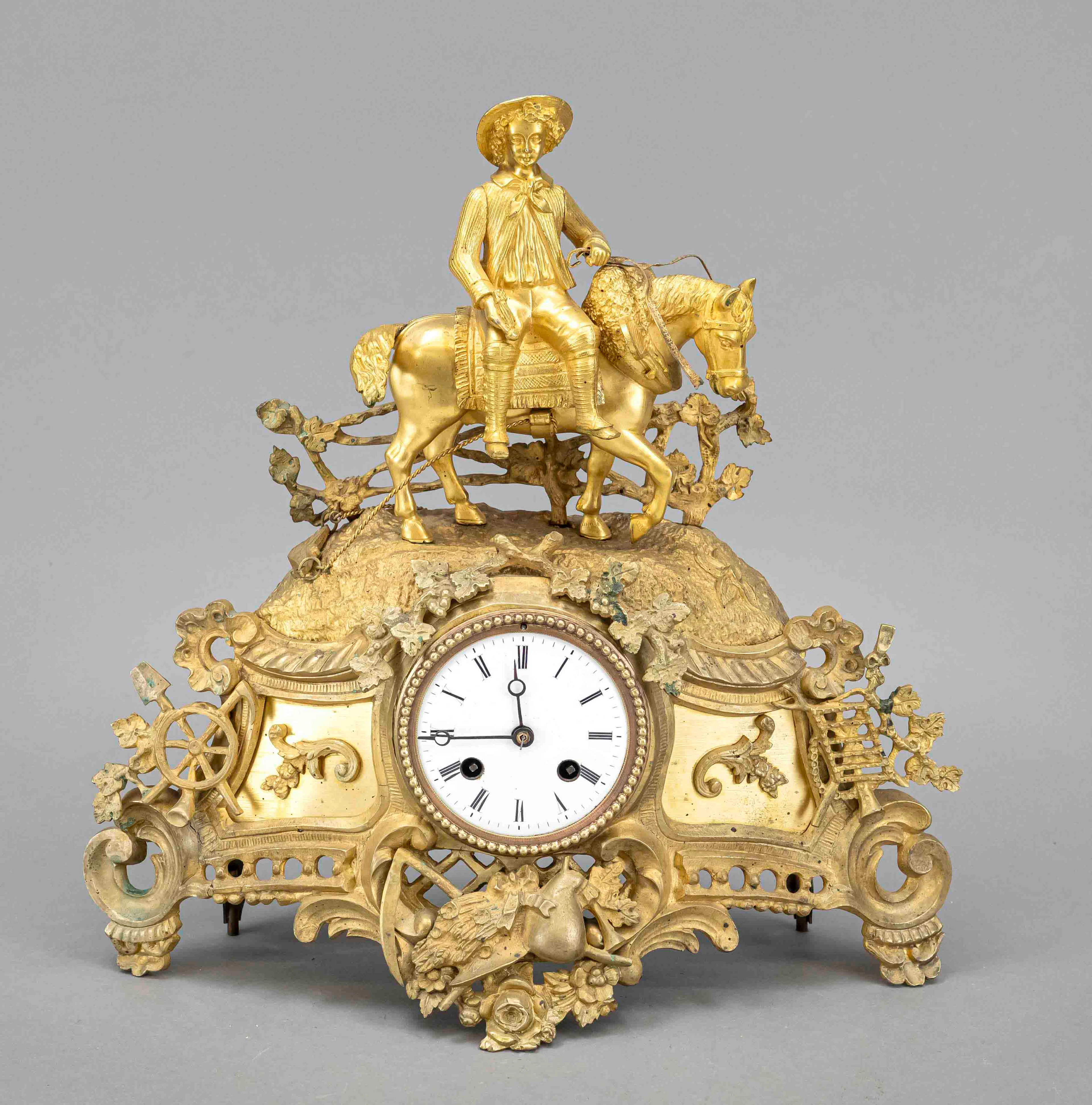 Historismus - Figurenpendule, Fra