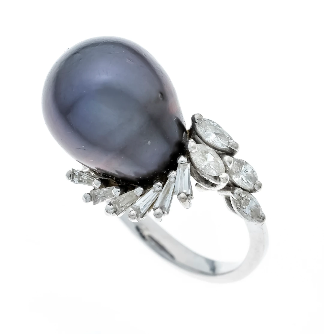 Tahiti-Diamant-Ring WG 750/000 mi