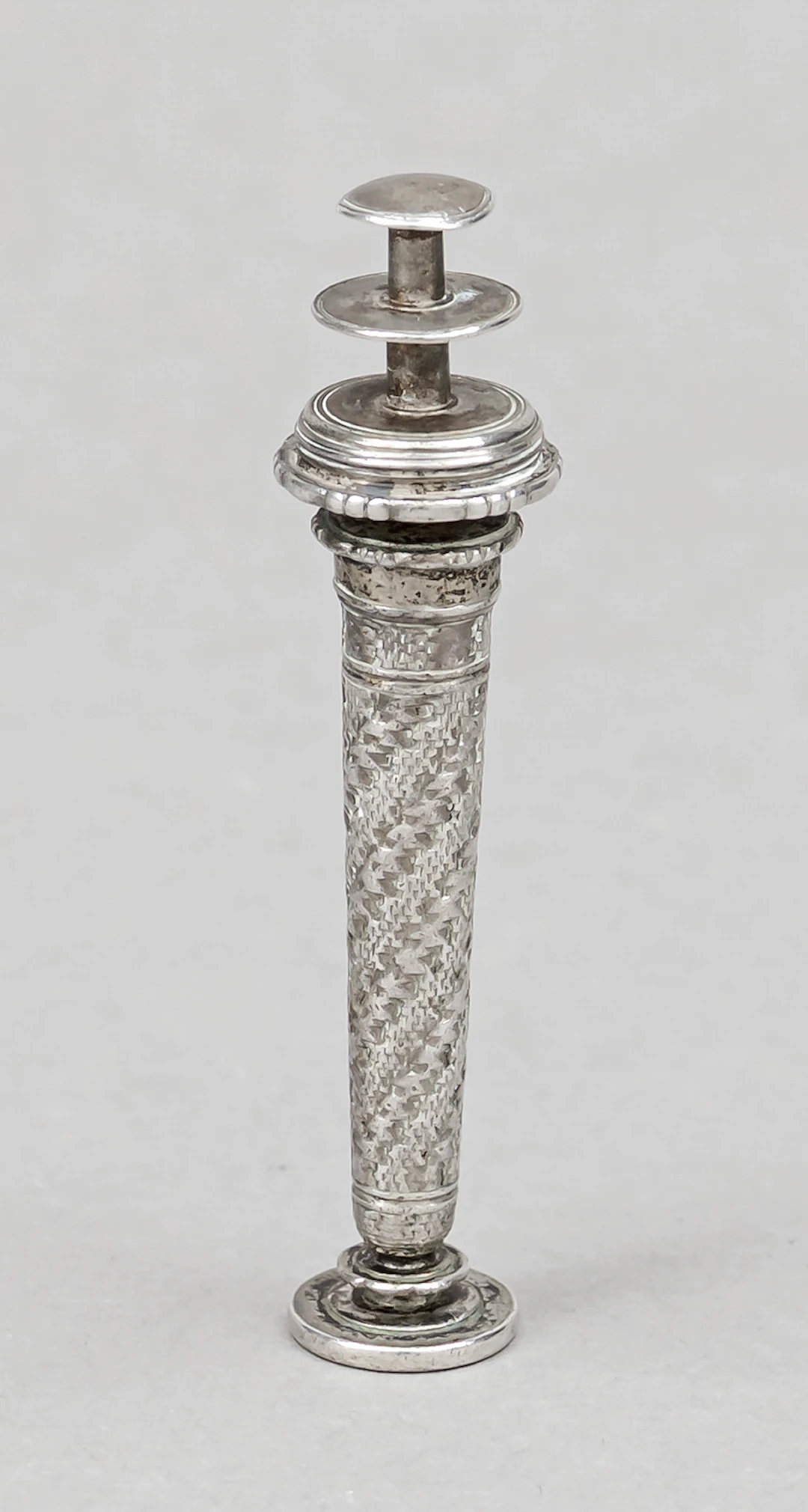 Petschaft, 19. Jh., Silber geprüf