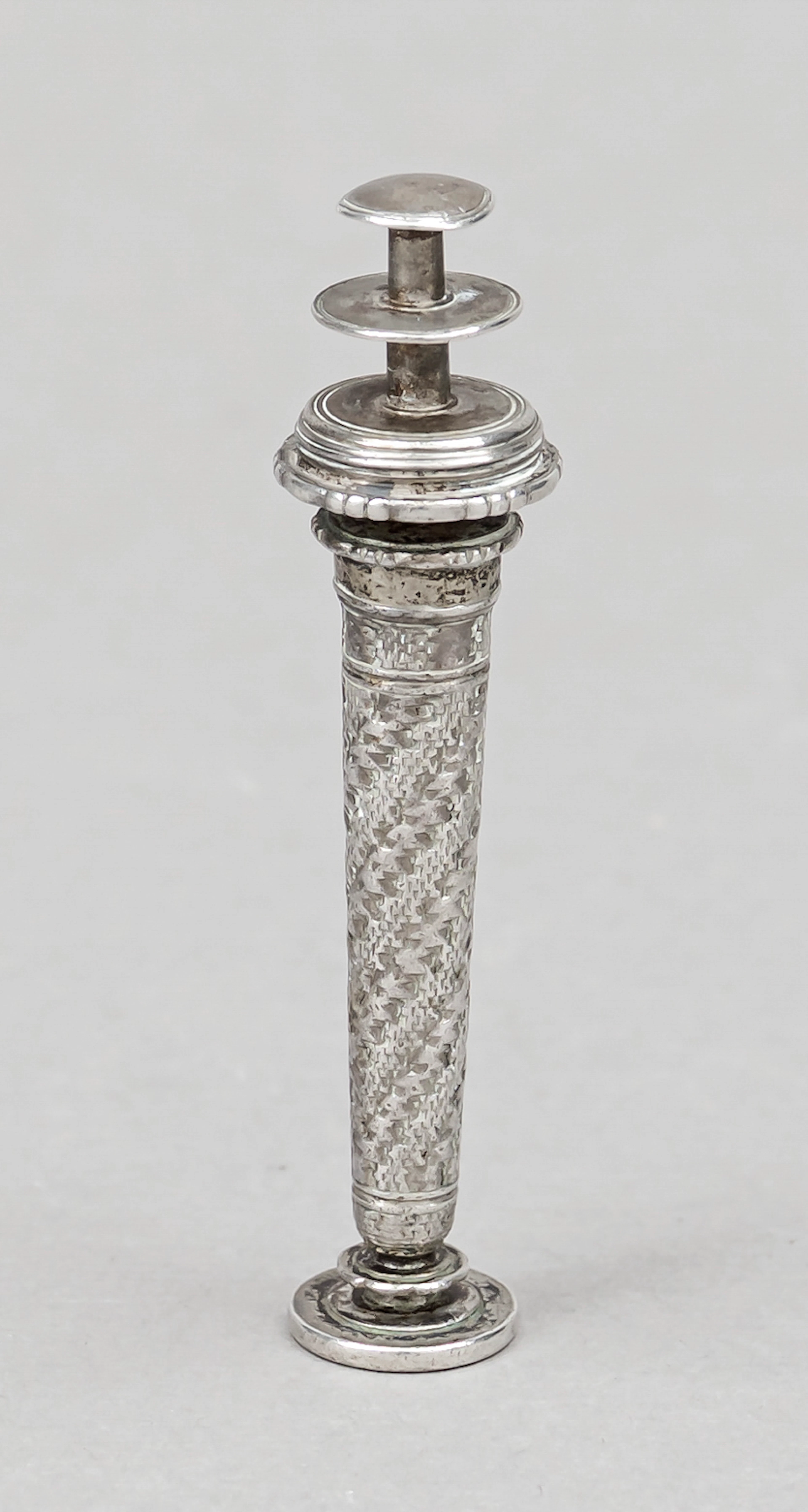 Petschaft, 19. Jh., Silber geprüf