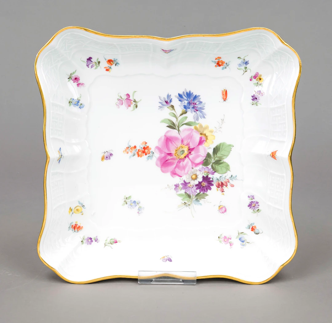 Gemüseschale, Meissen, Knaufschwe