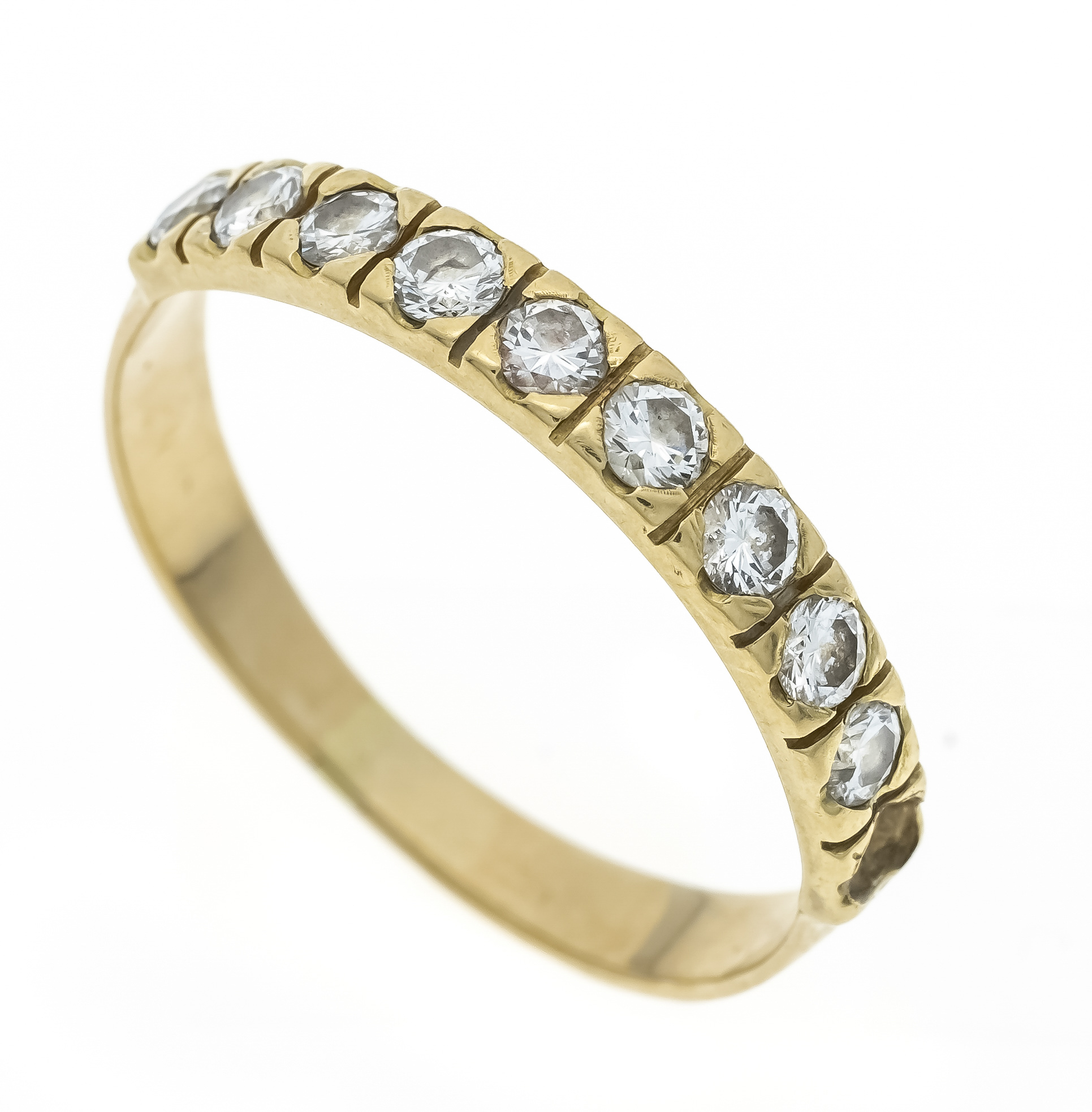 Riviére Brillant-Ring GG 585/000 un