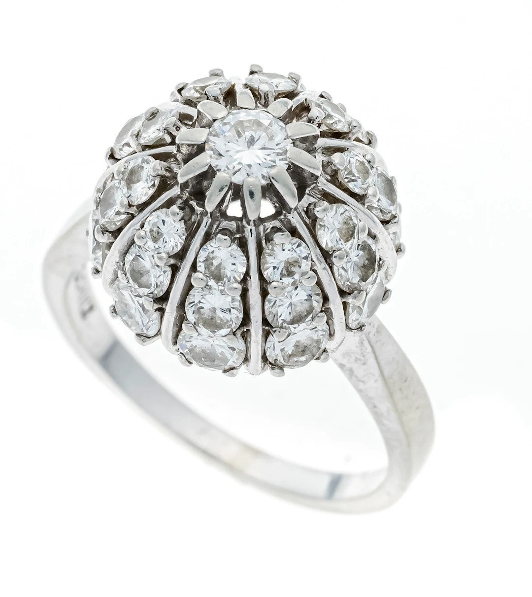 Kuppel Brillant-Ring WG 750/000 m